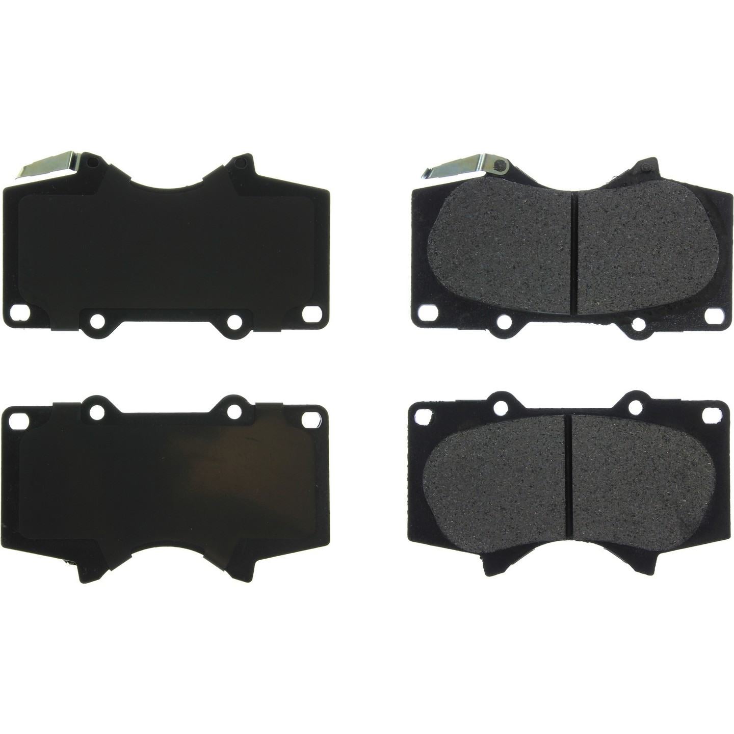 Top View of Front Disc Brake Pad Set CENTRIC 106.09760