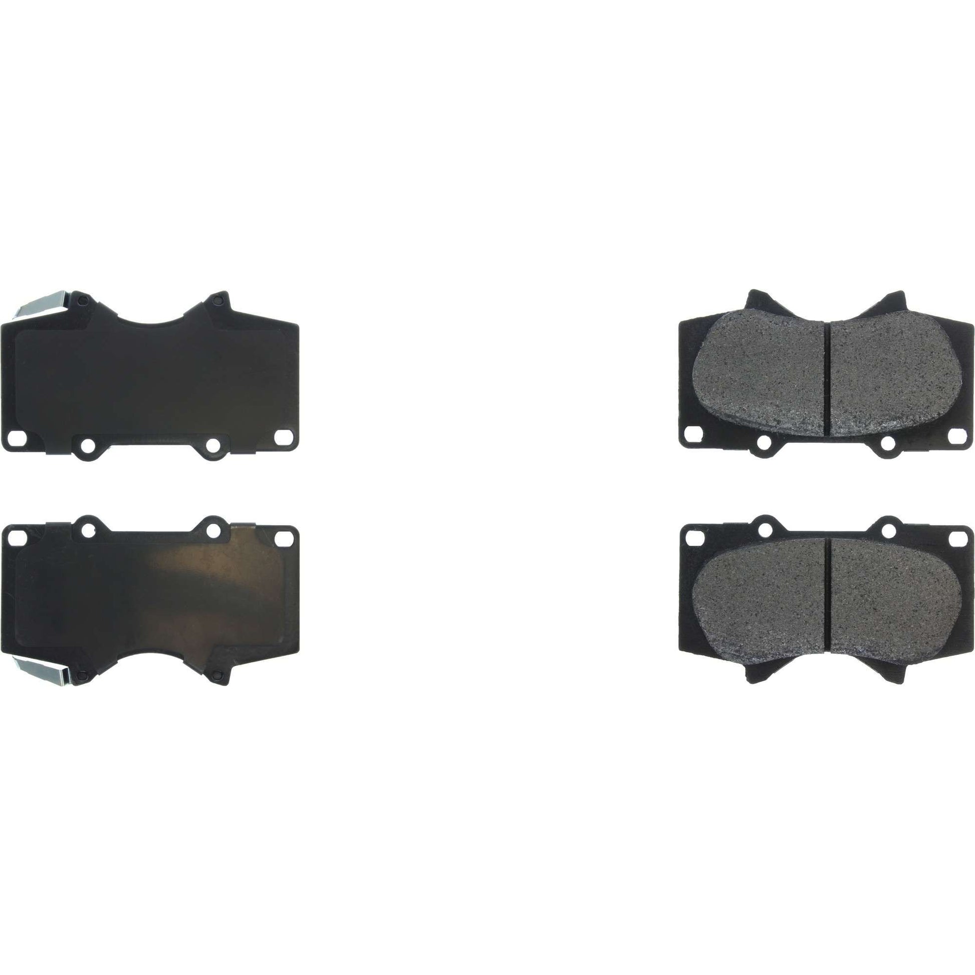 Top View of Front Disc Brake Pad Set CENTRIC 106.09761