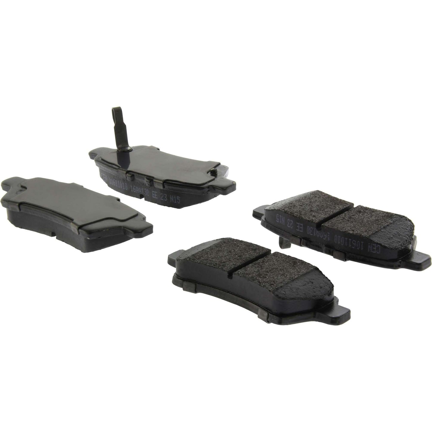 Angle View of Rear Disc Brake Pad Set CENTRIC 106.11010