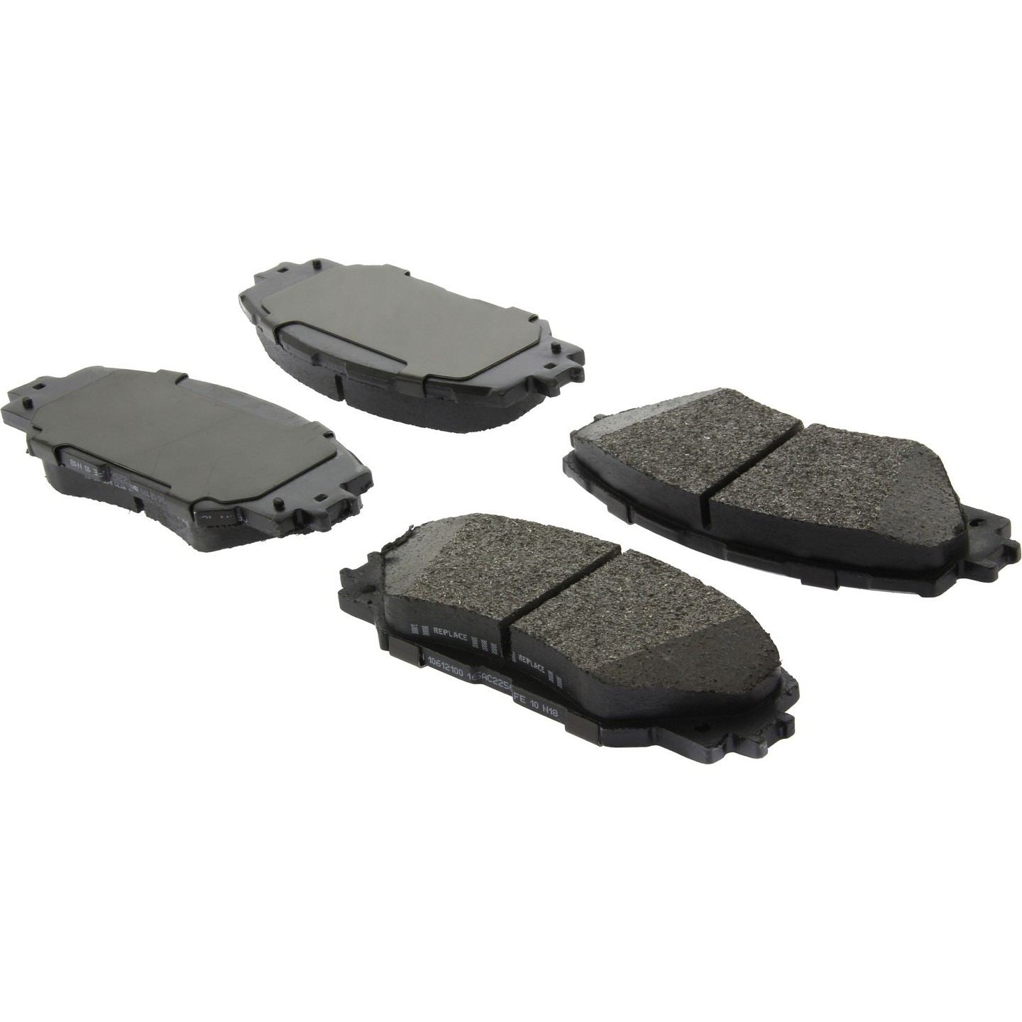 Angle View of Front Disc Brake Pad Set CENTRIC 106.12100