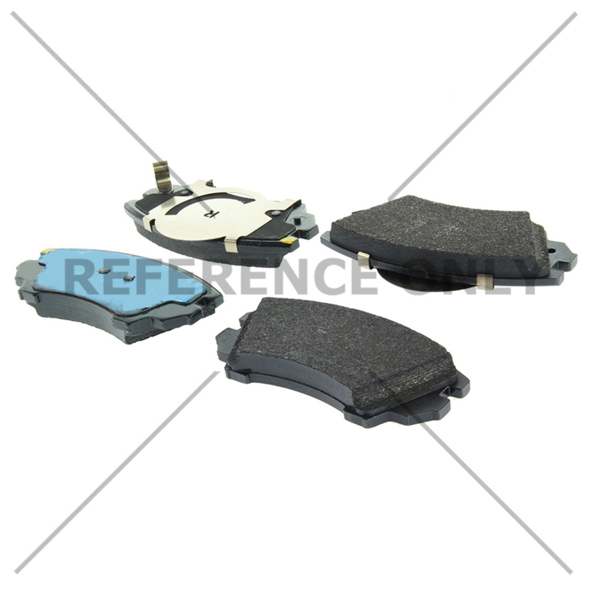 Angle View of Front Disc Brake Pad Set CENTRIC 106.14040