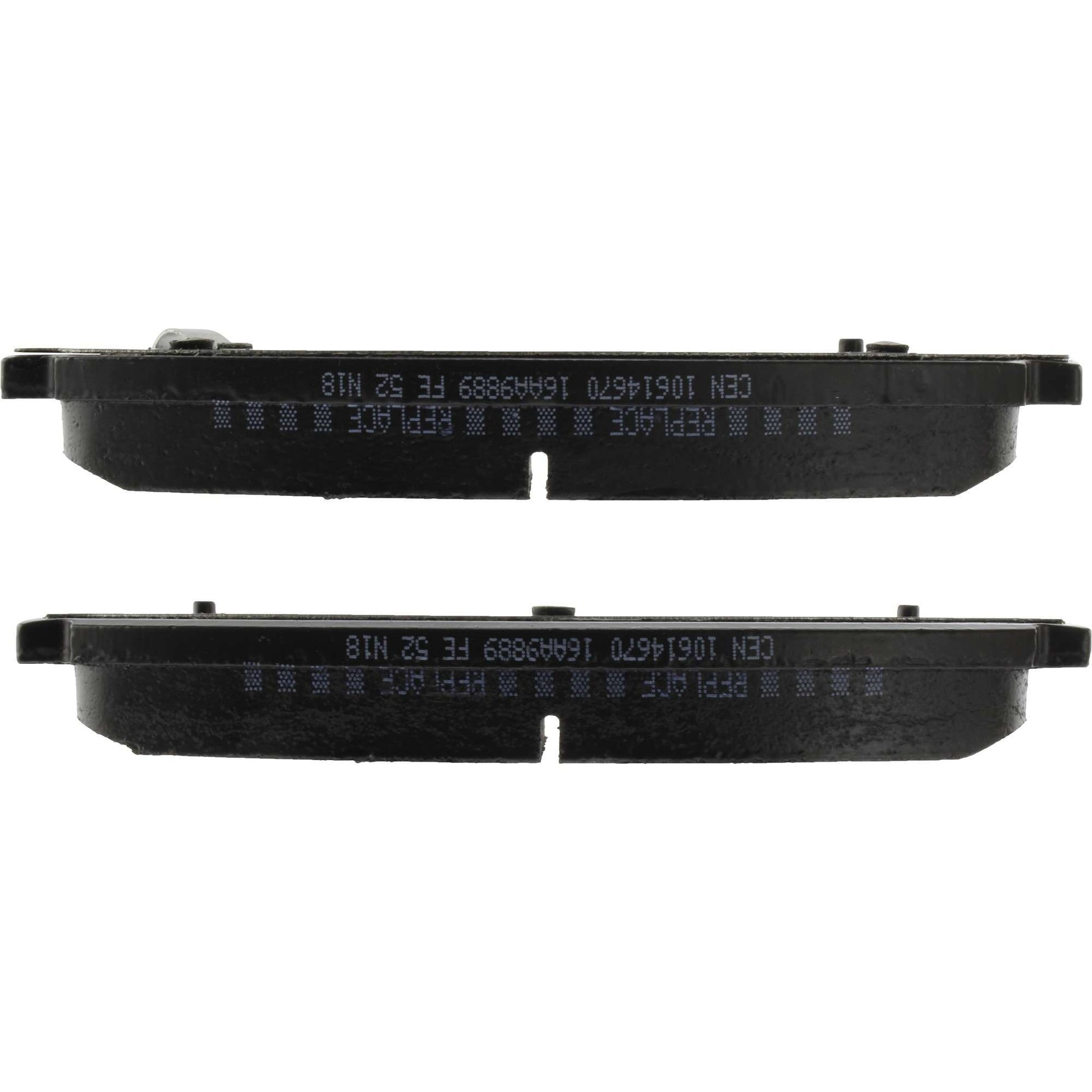 Side View of Front Disc Brake Pad Set CENTRIC 106.14670