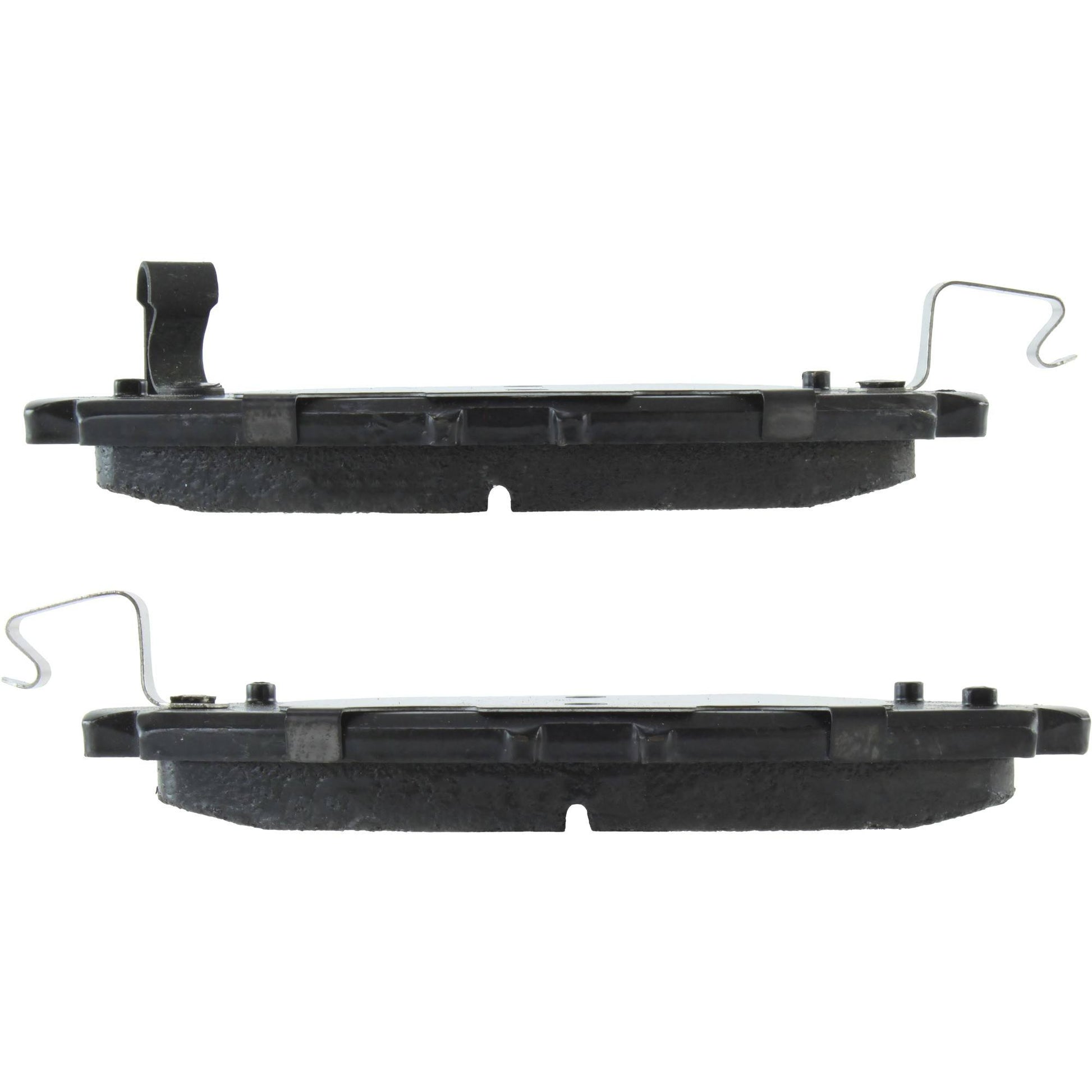 Side View of Rear Disc Brake Pad Set CENTRIC 106.15100