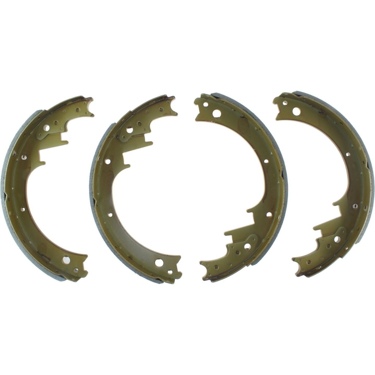 Top View of Rear Drum Brake Shoe CENTRIC 111.00330