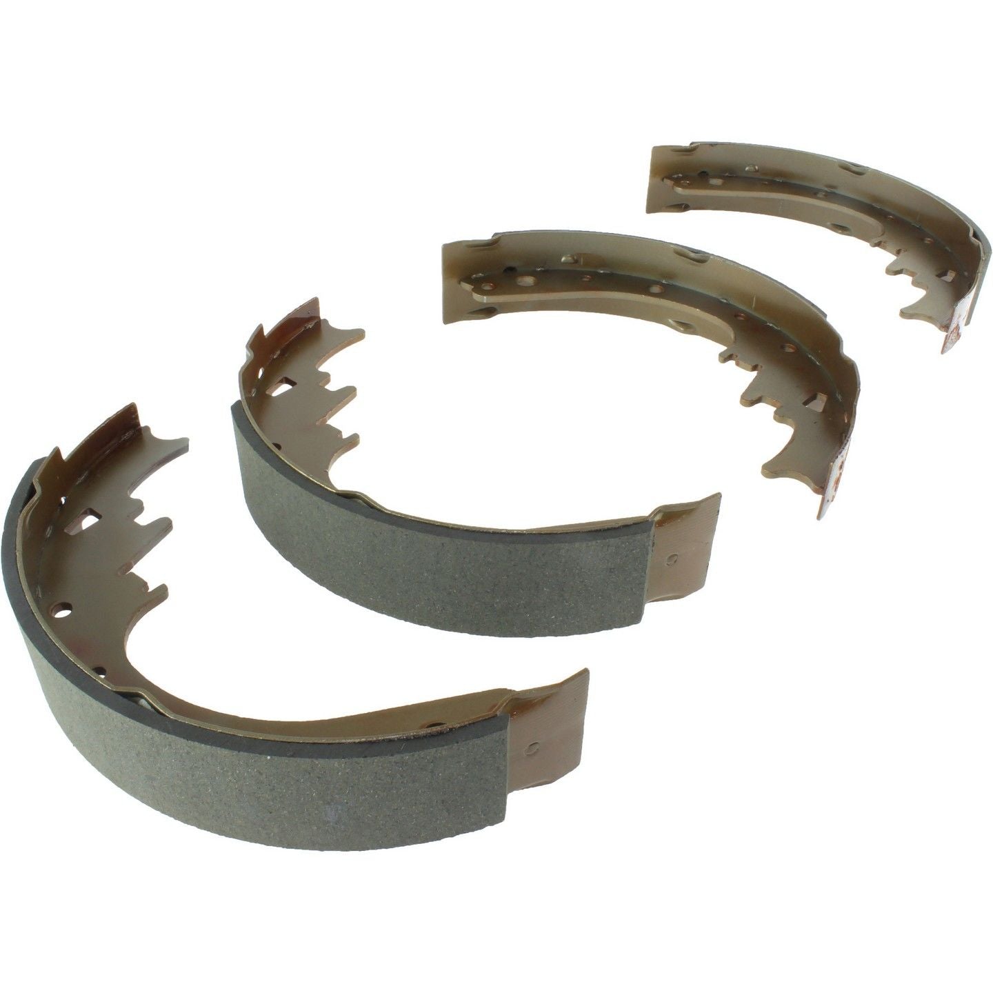 Angle View of Rear Drum Brake Shoe CENTRIC 111.02720