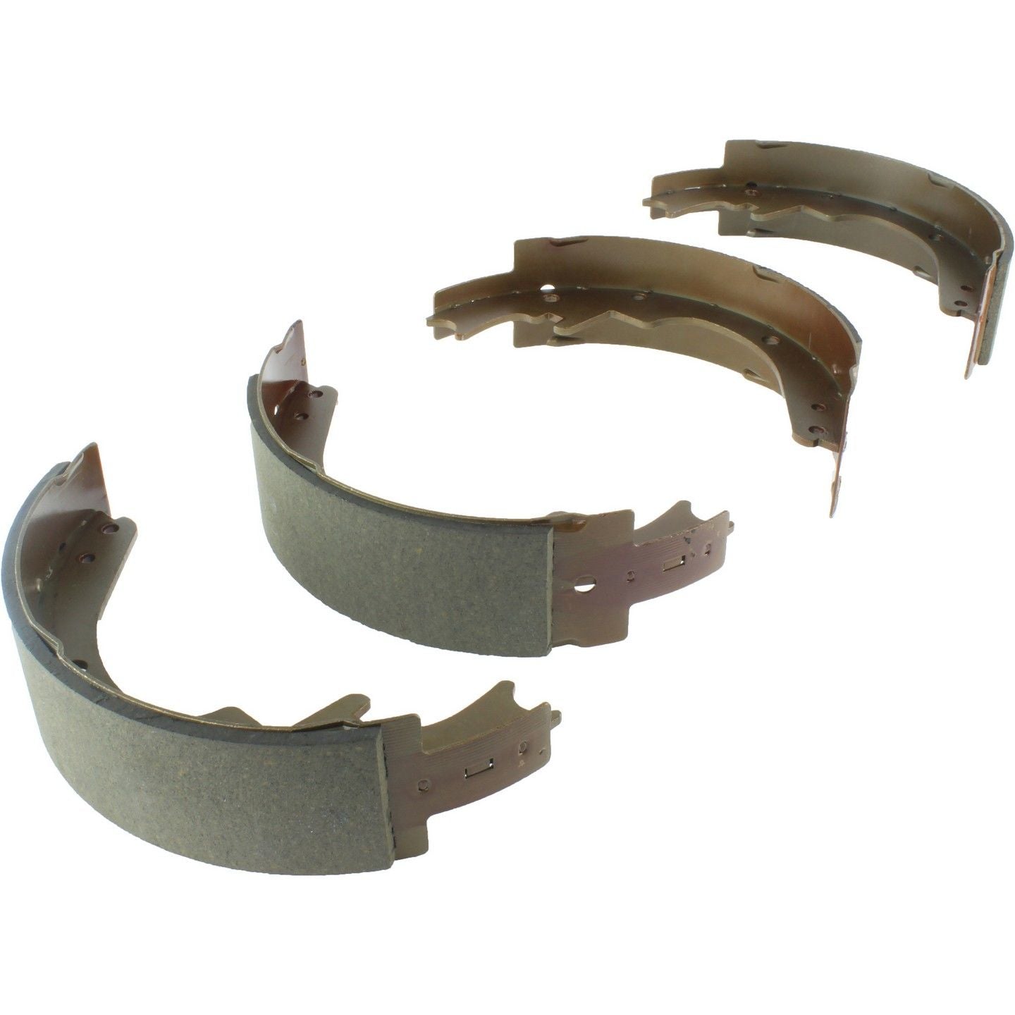 Angle View of Front Drum Brake Shoe CENTRIC 111.03130