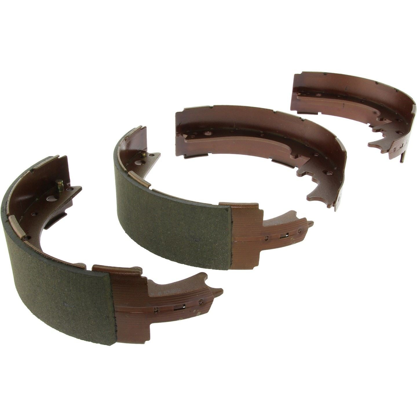 Angle View of Rear Drum Brake Shoe CENTRIC 111.03360