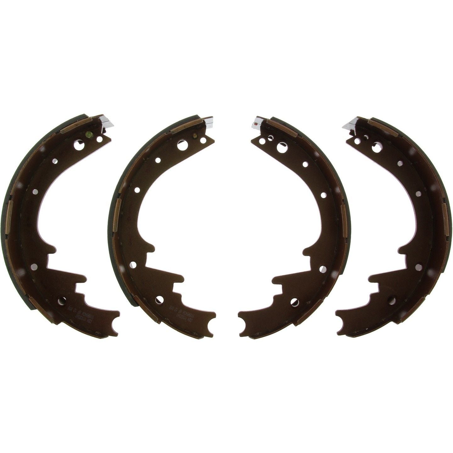 Top View of Rear Drum Brake Shoe CENTRIC 111.03360