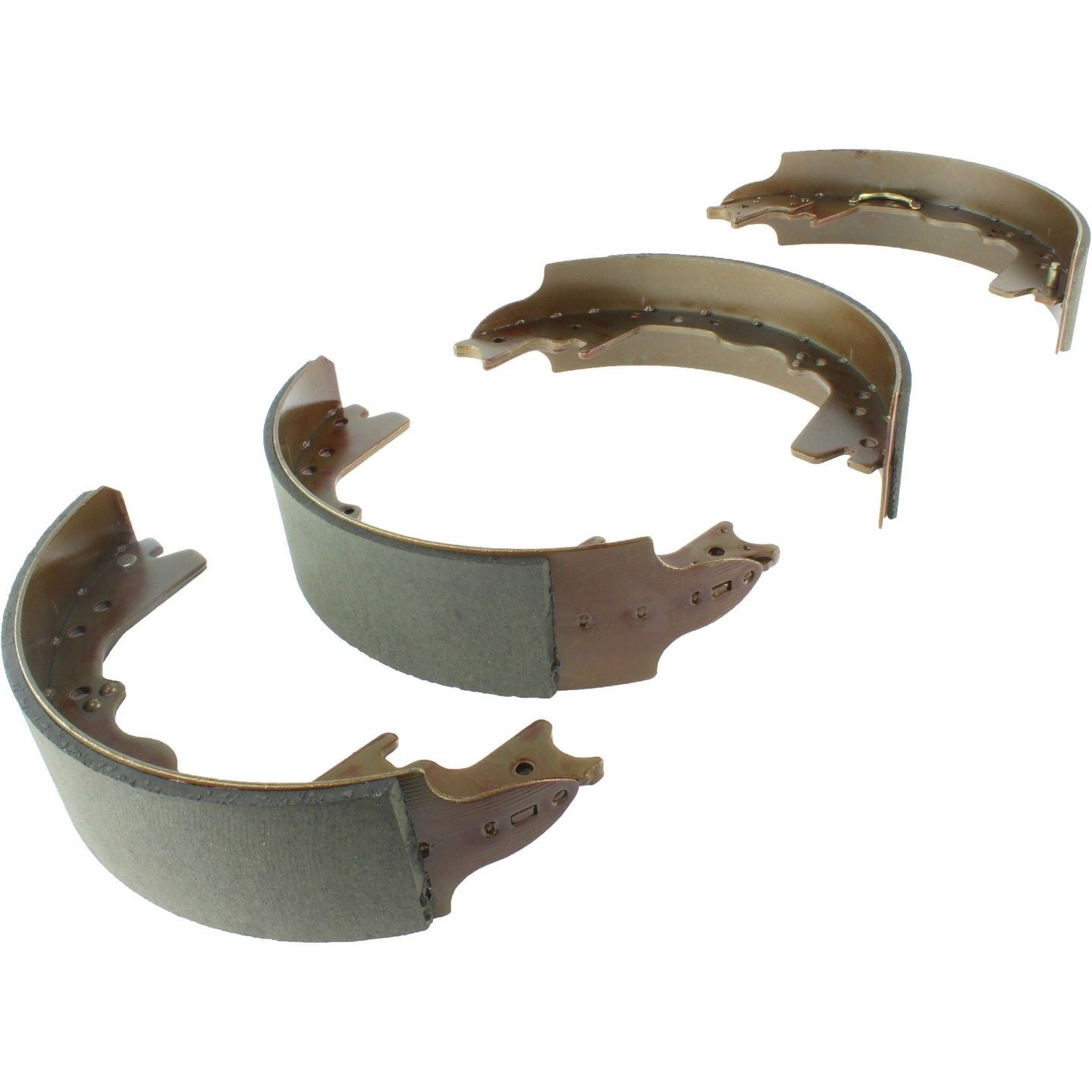 Angle View of Rear Drum Brake Shoe CENTRIC 111.03580