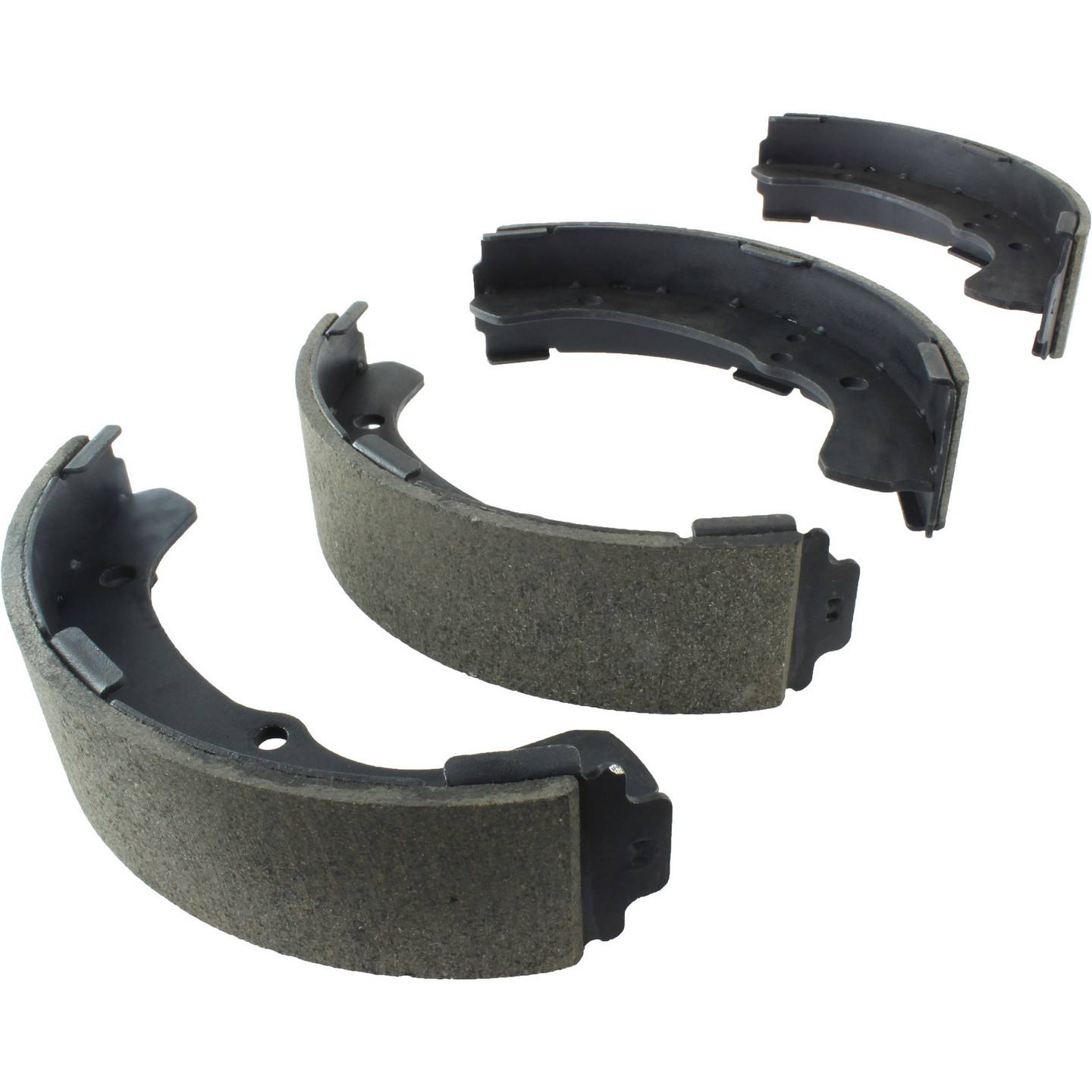 Angle View of Front Drum Brake Shoe CENTRIC 111.04130