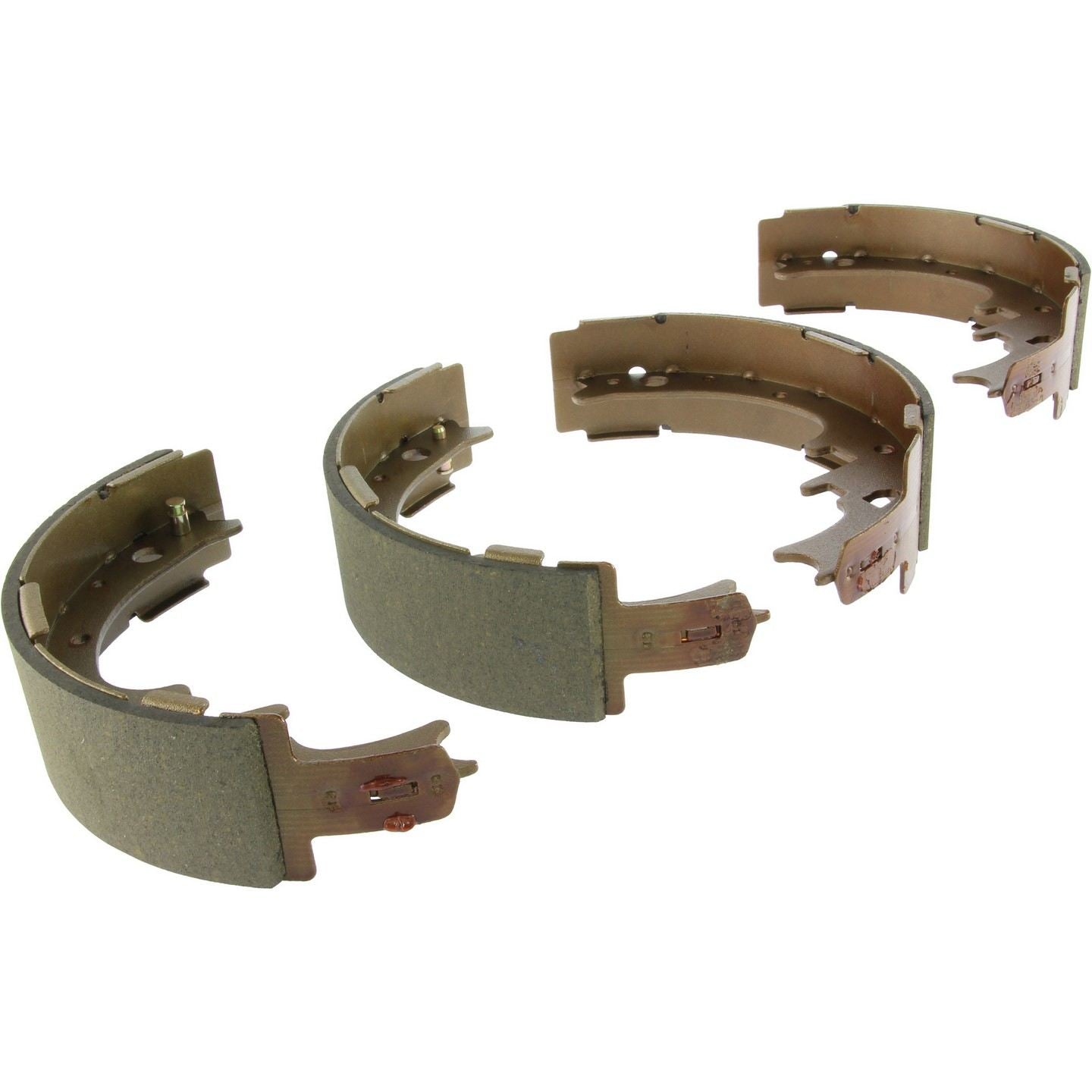 Angle View of Rear Drum Brake Shoe CENTRIC 111.04450