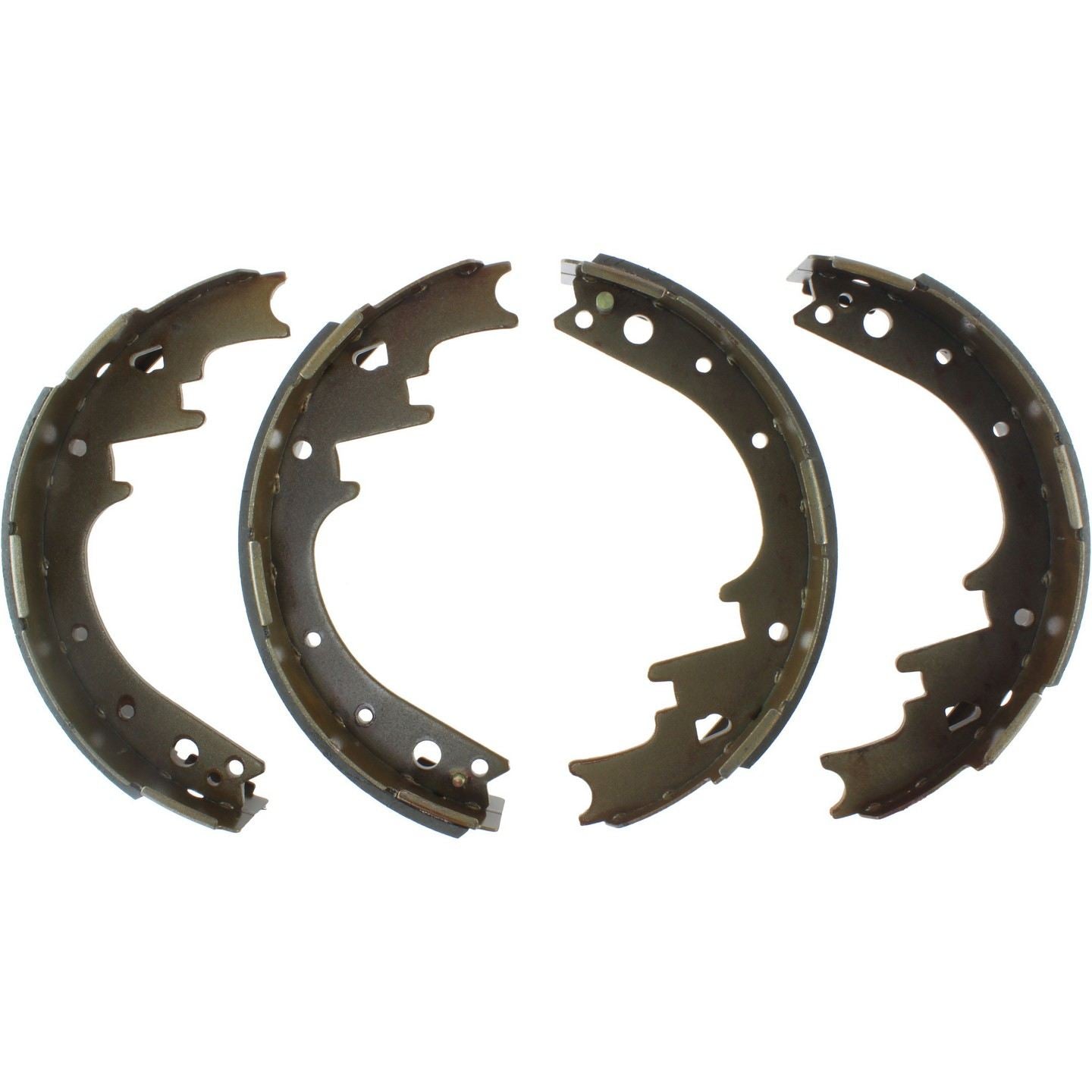 Top View of Rear Drum Brake Shoe CENTRIC 111.04460