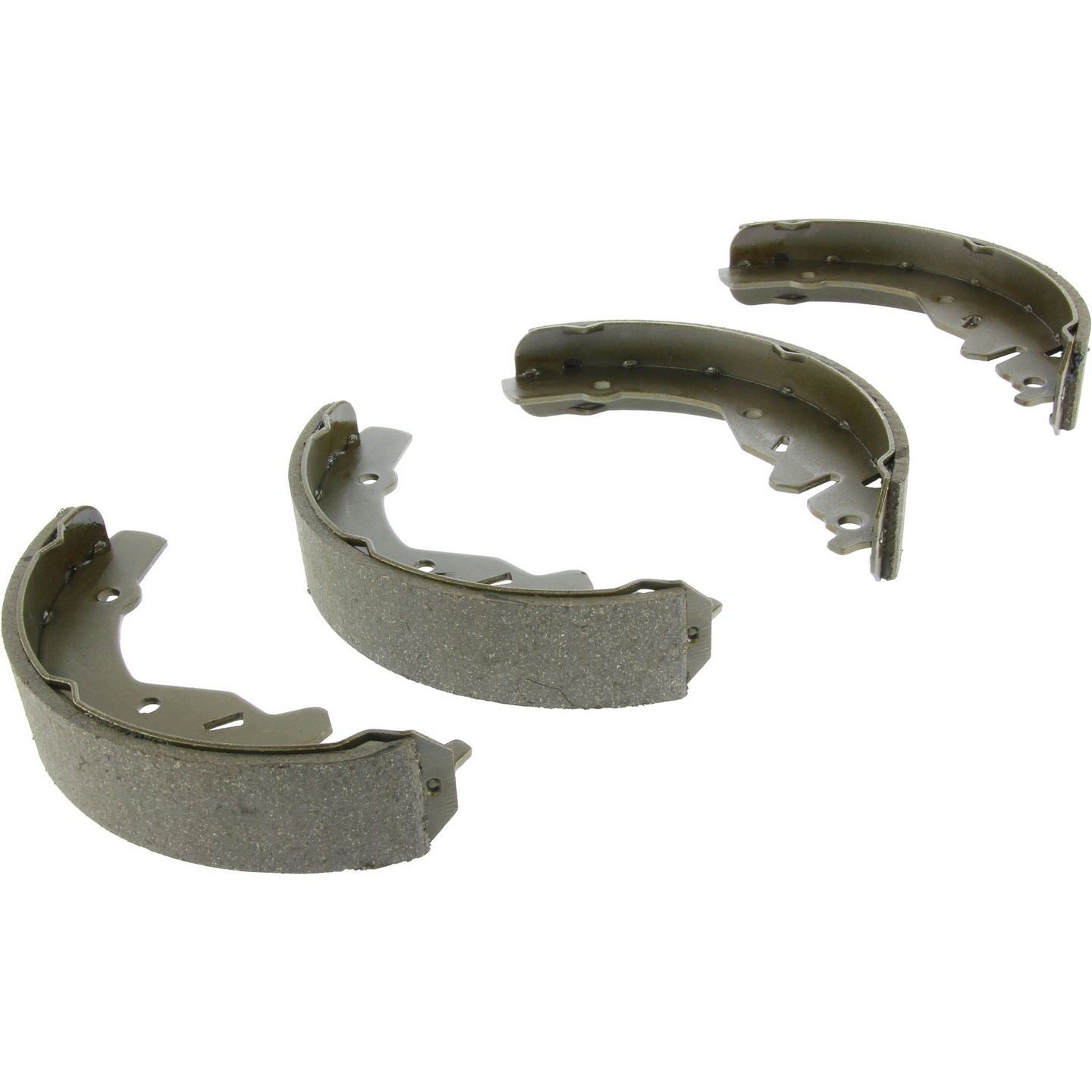 Angle View of Rear Drum Brake Shoe CENTRIC 111.05200