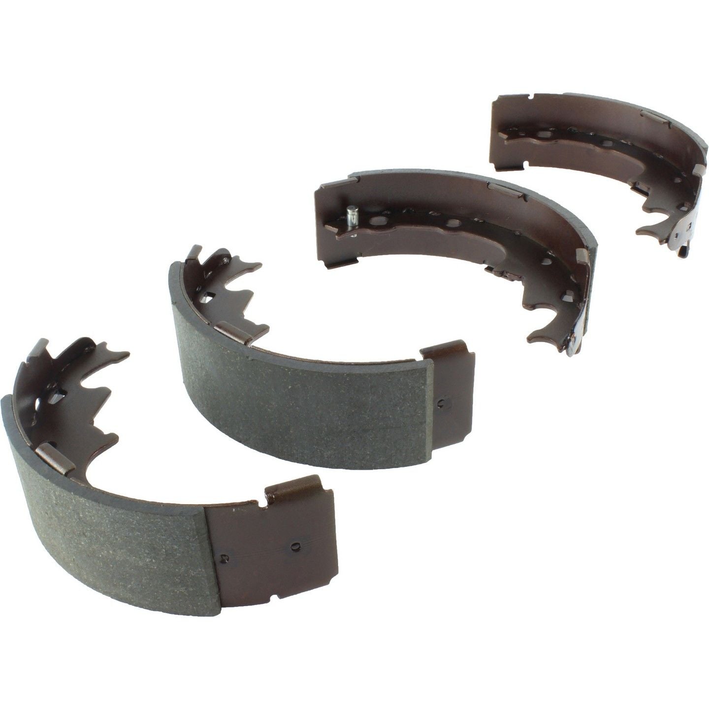 Angle View of Rear Drum Brake Shoe CENTRIC 111.05380