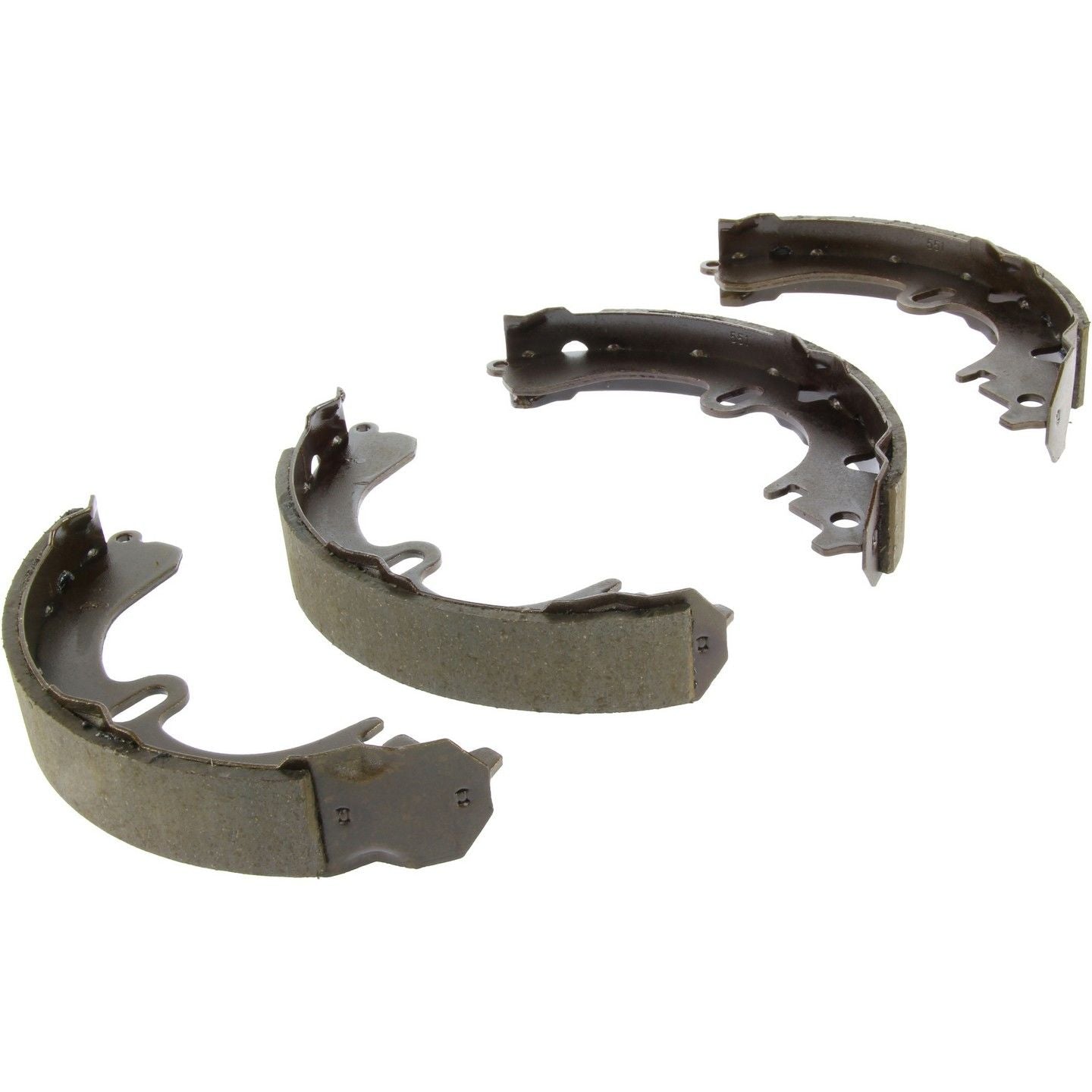 Angle View of Rear Drum Brake Shoe CENTRIC 111.05510