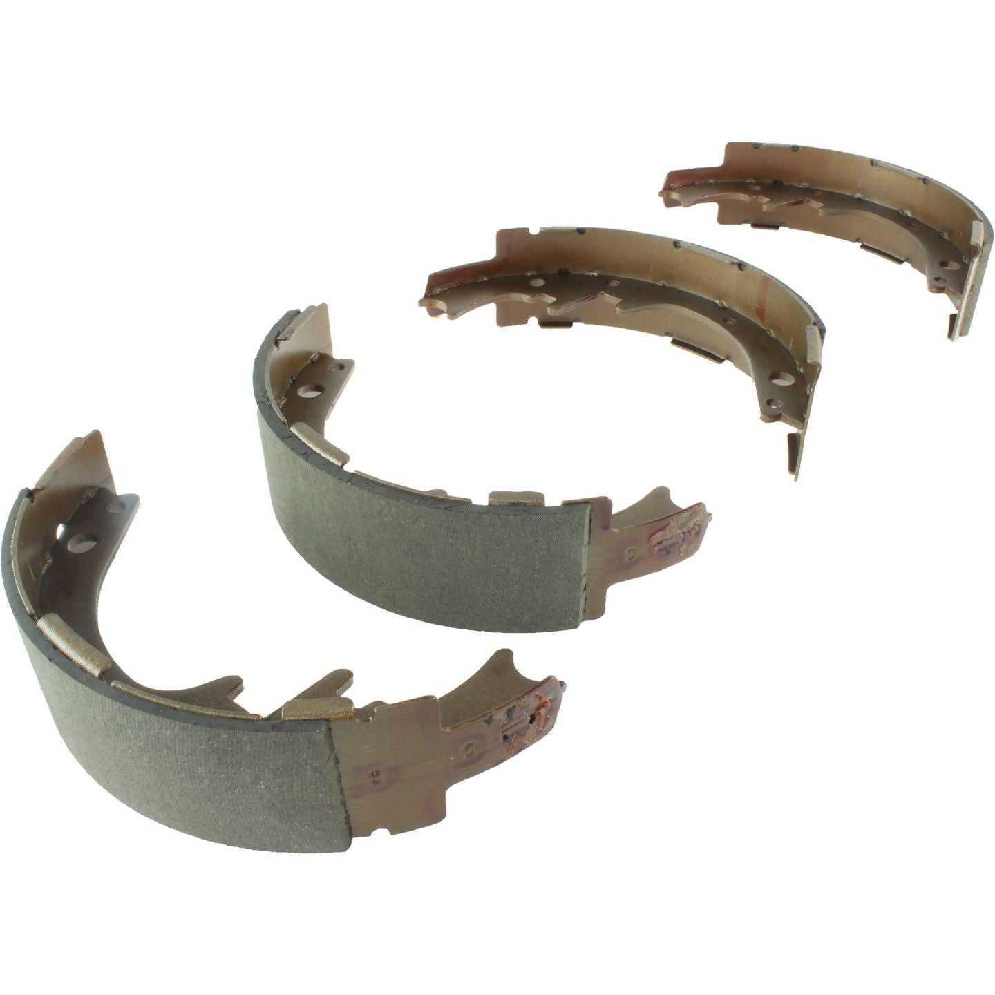 Angle View of Rear Drum Brake Shoe CENTRIC 111.05810