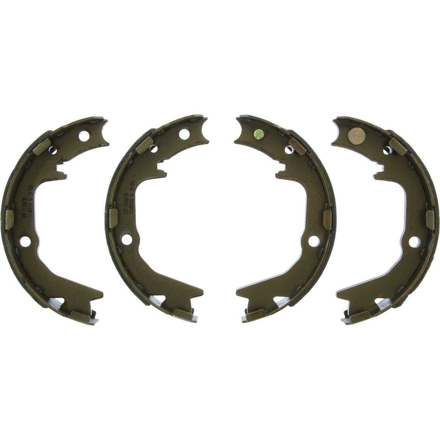 Top View of Rear Parking Brake Shoe CENTRIC 111.06730