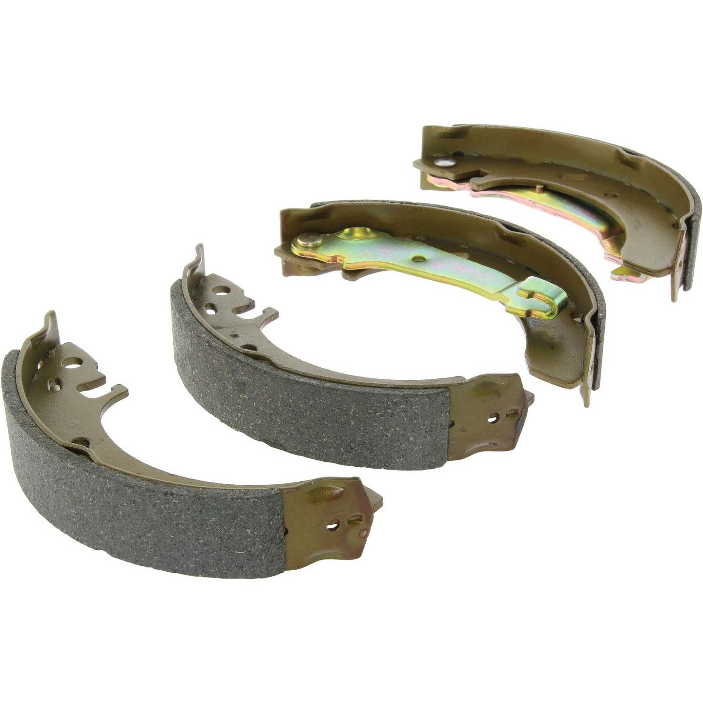 Angle View of Rear Drum Brake Shoe CENTRIC 111.07161