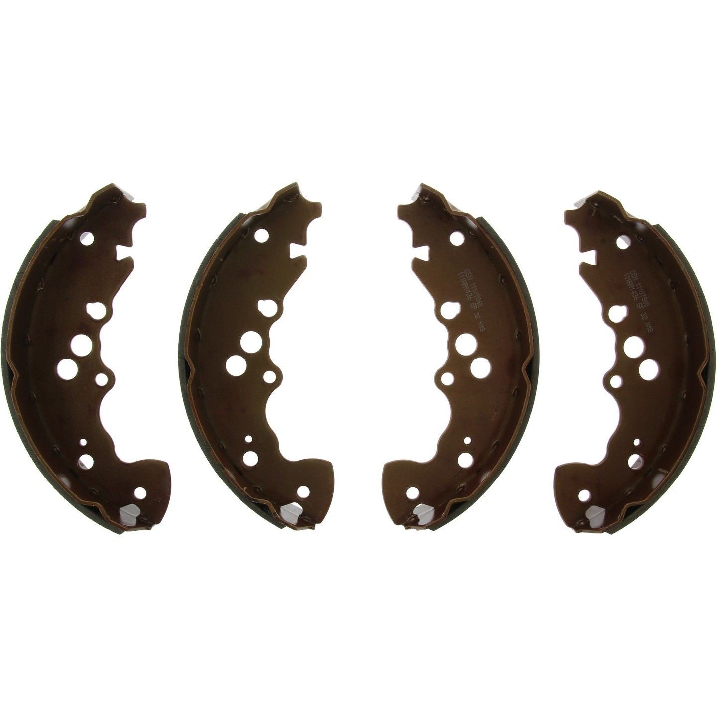 Top View of Rear Drum Brake Shoe CENTRIC 111.07860