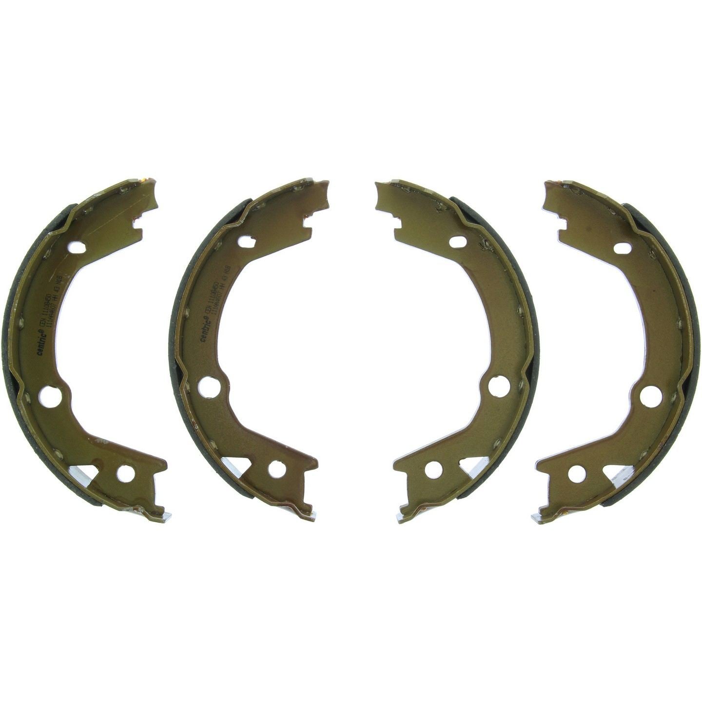 Top View of Rear Parking Brake Shoe CENTRIC 111.08450