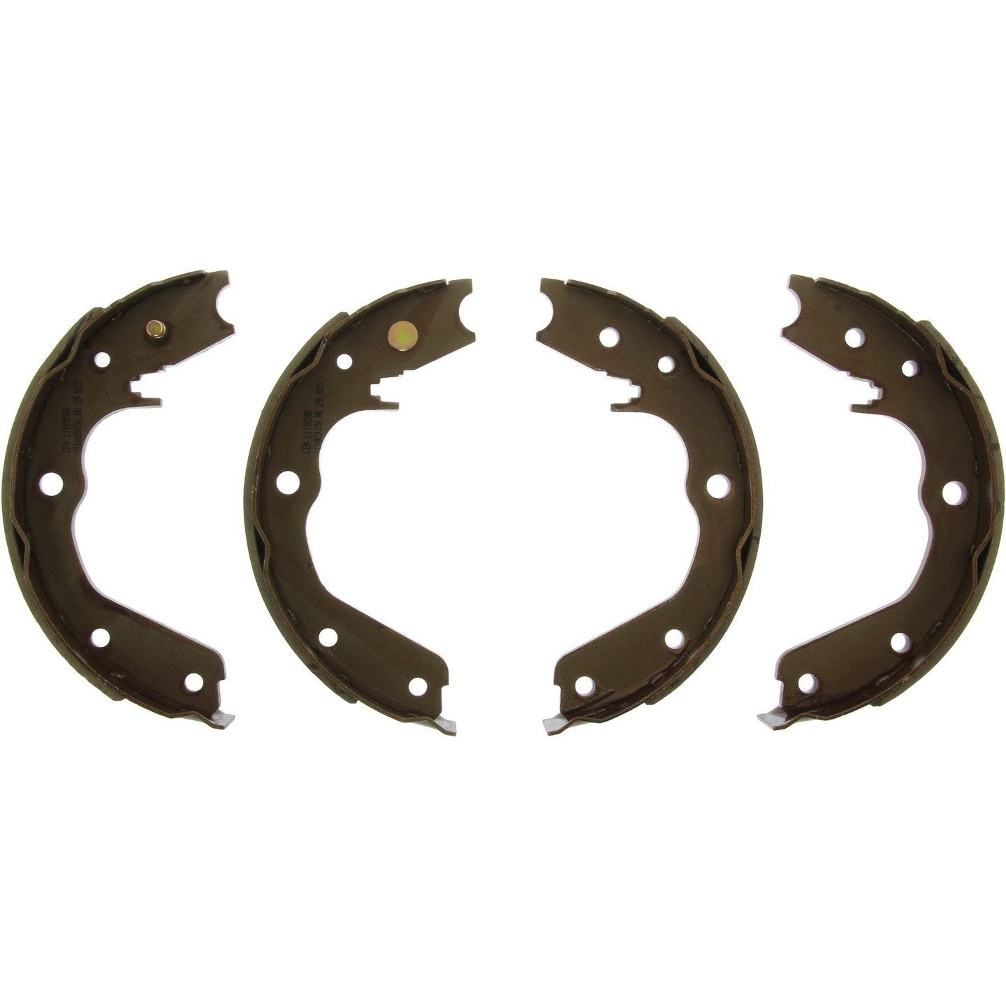 Top View of Rear Parking Brake Shoe CENTRIC 111.08580