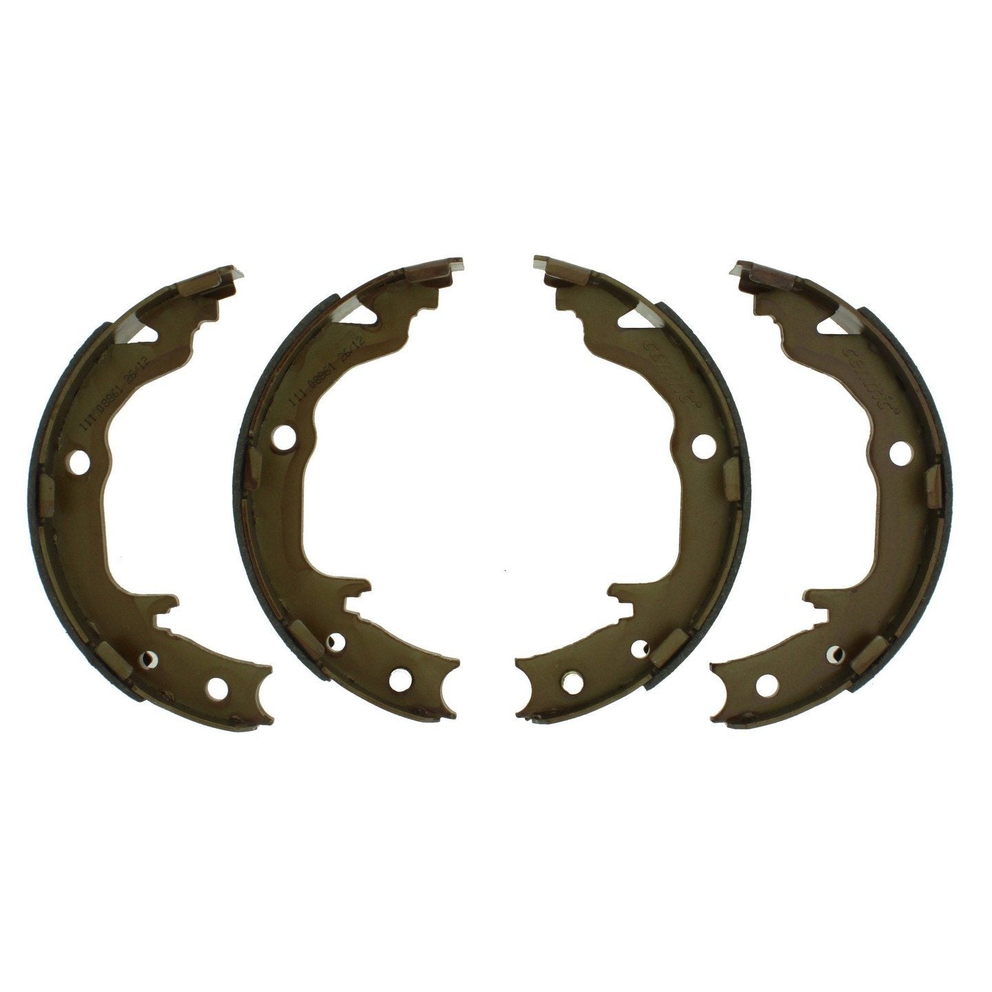 Top View of Rear Parking Brake Shoe CENTRIC 111.08861