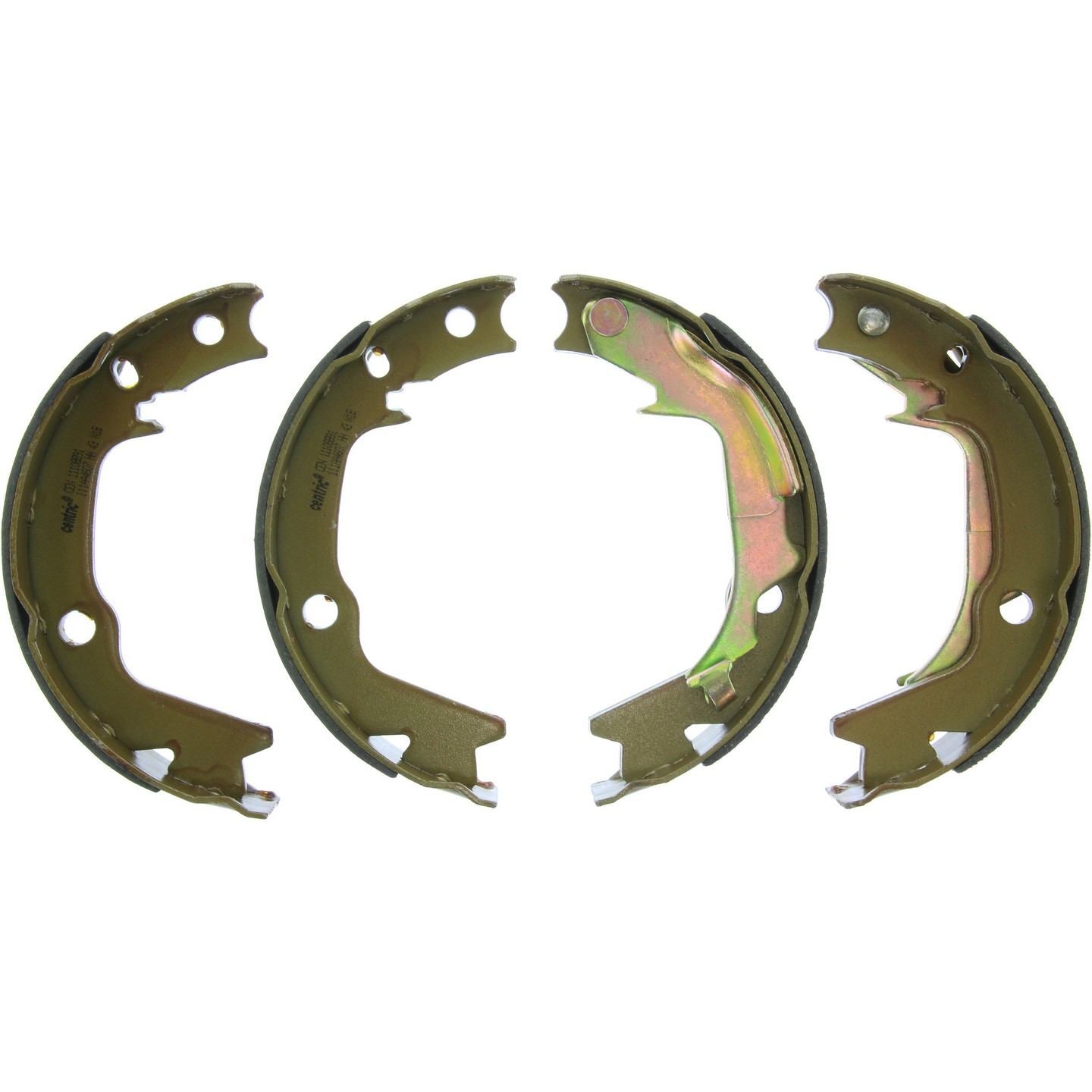 Top View of Rear Parking Brake Shoe CENTRIC 111.08891