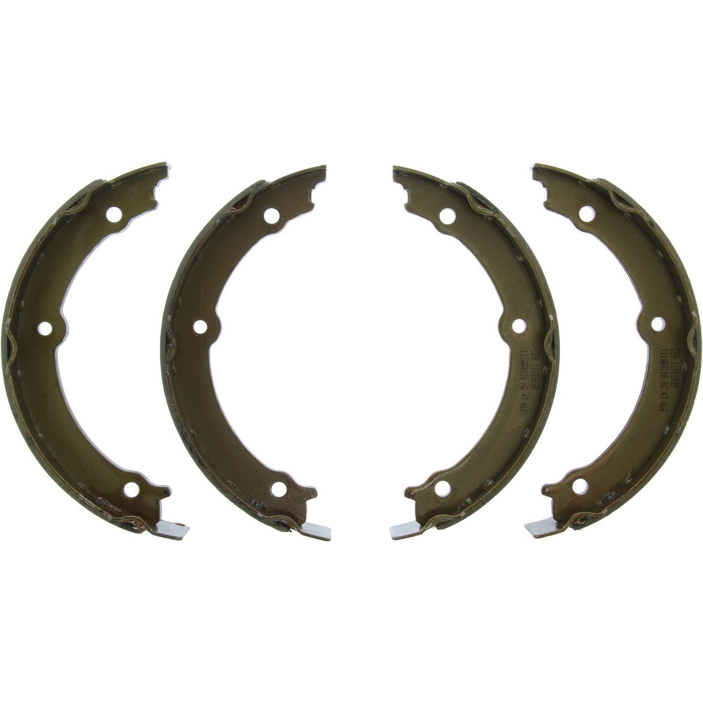 Top View of Rear Parking Brake Shoe CENTRIC 111.09080