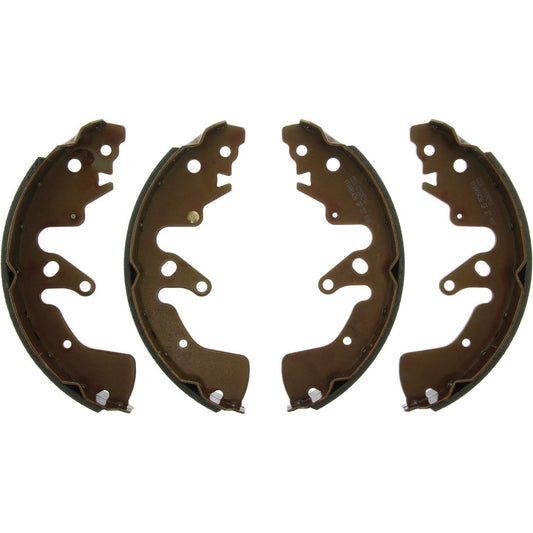 Top View of Rear Drum Brake Shoe CENTRIC 111.09210