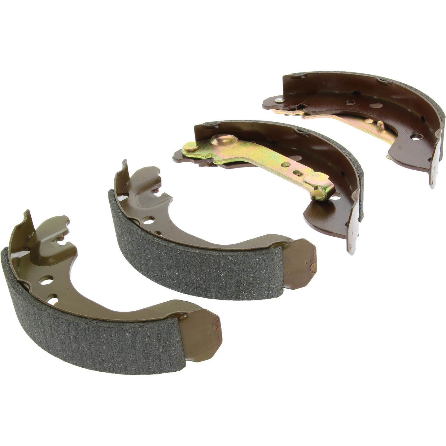 Angle View of Rear Drum Brake Shoe CENTRIC 111.10201