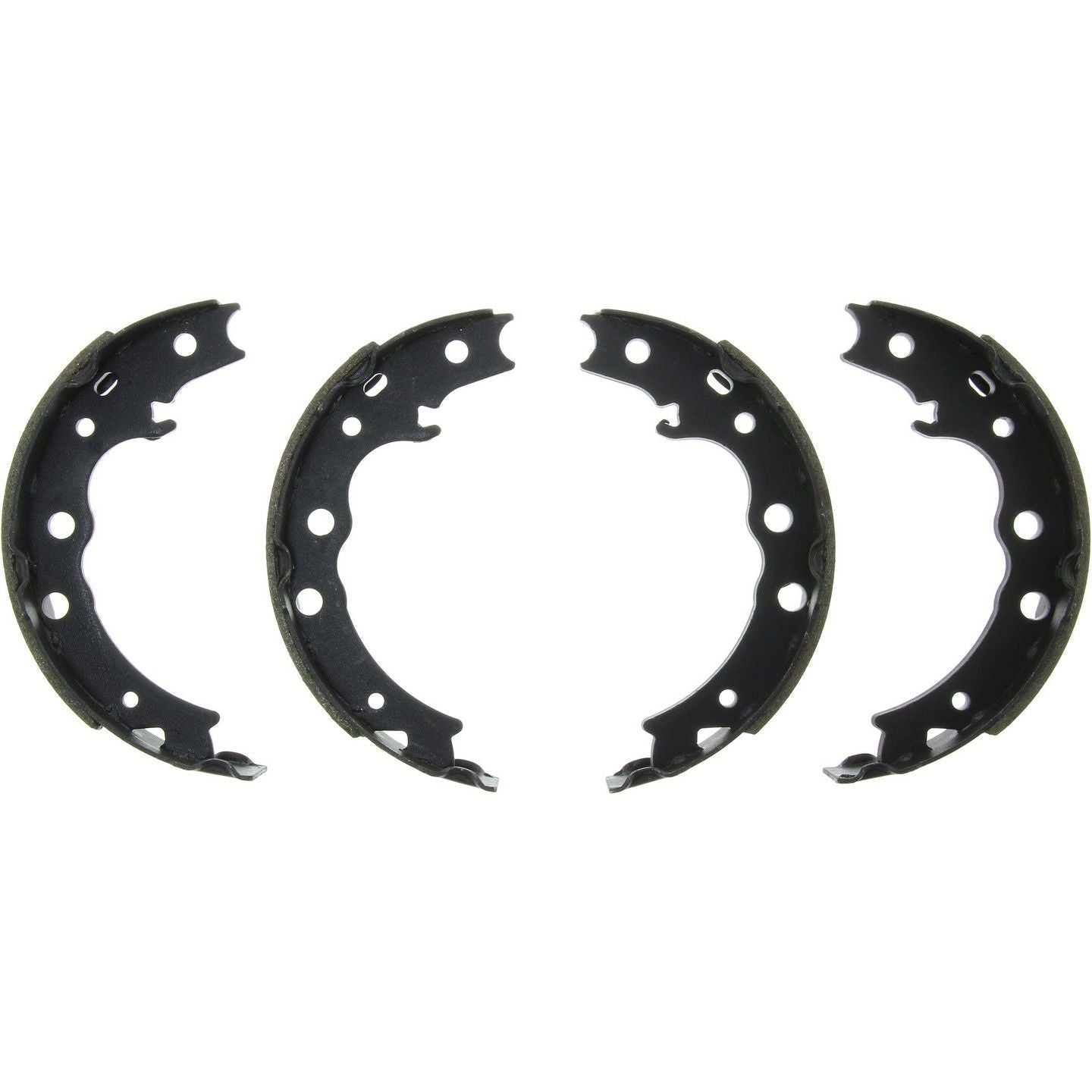 Front View of Rear Parking Brake Shoe CENTRIC 111.10350