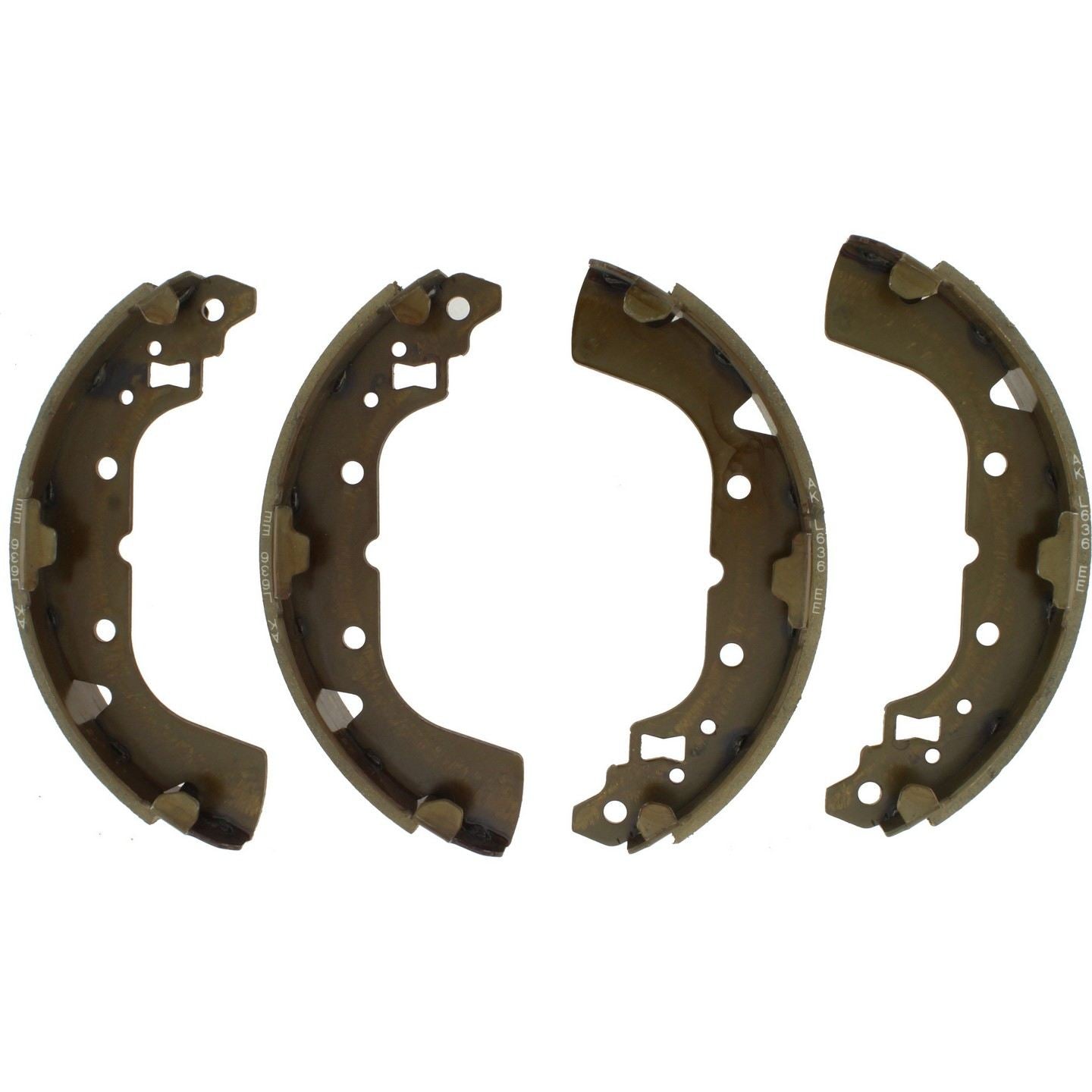 Top View of Rear Drum Brake Shoe CENTRIC 111.10590