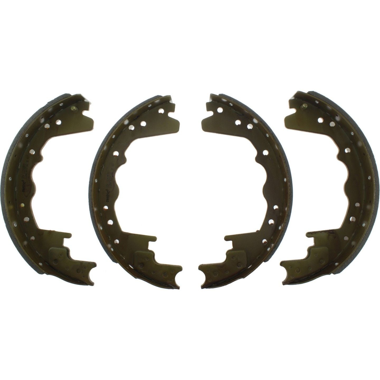 Top View of Rear Drum Brake Shoe CENTRIC 112.03570