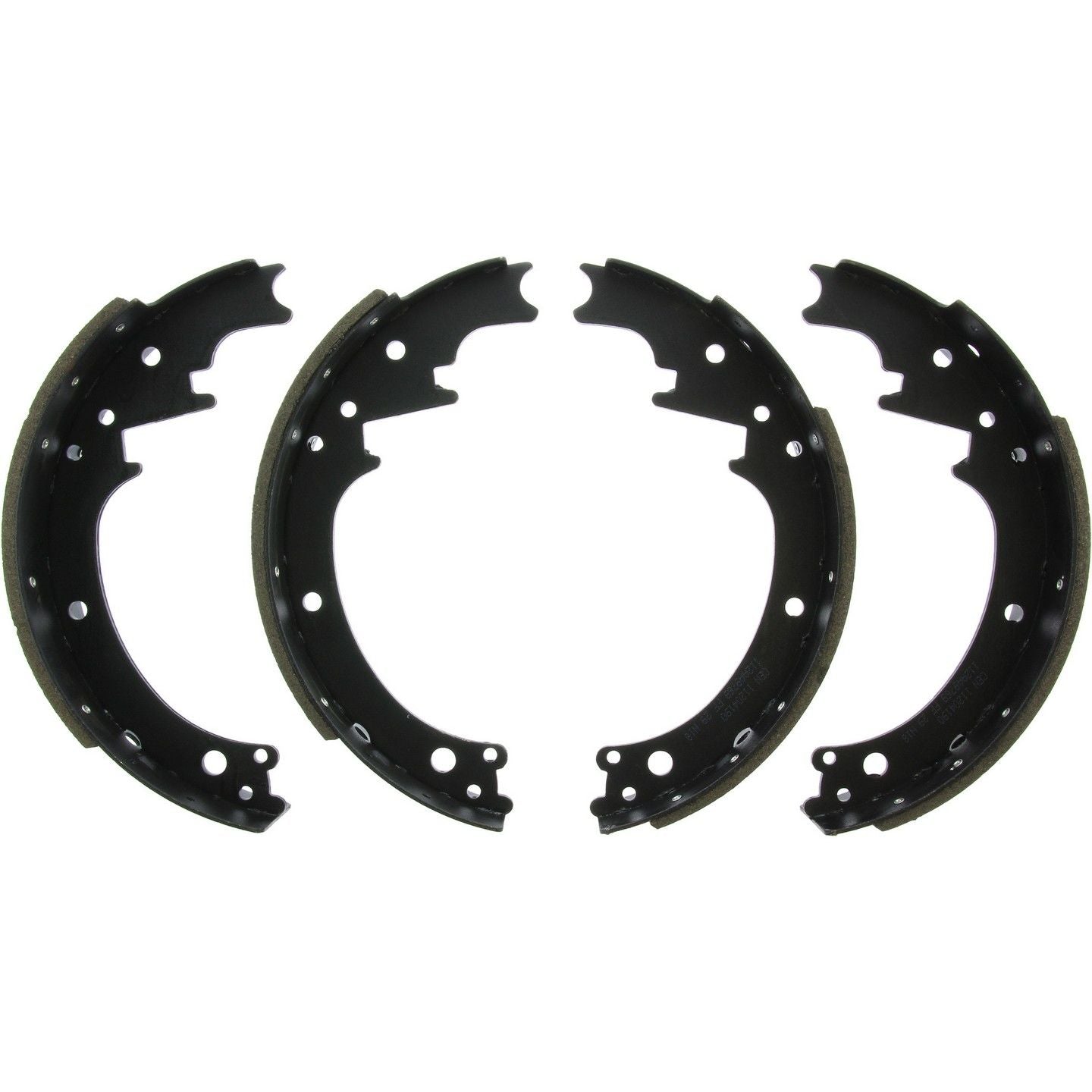 Top View of Rear Drum Brake Shoe CENTRIC 112.04190