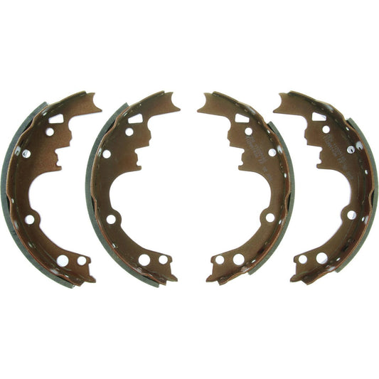 Top View of Rear Drum Brake Shoe CENTRIC 112.05140