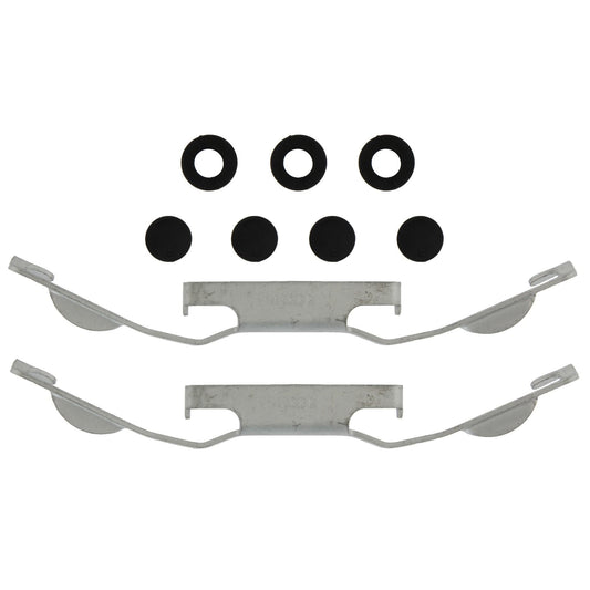 Top View of Front Disc Brake Hardware Kit CENTRIC 117.34016