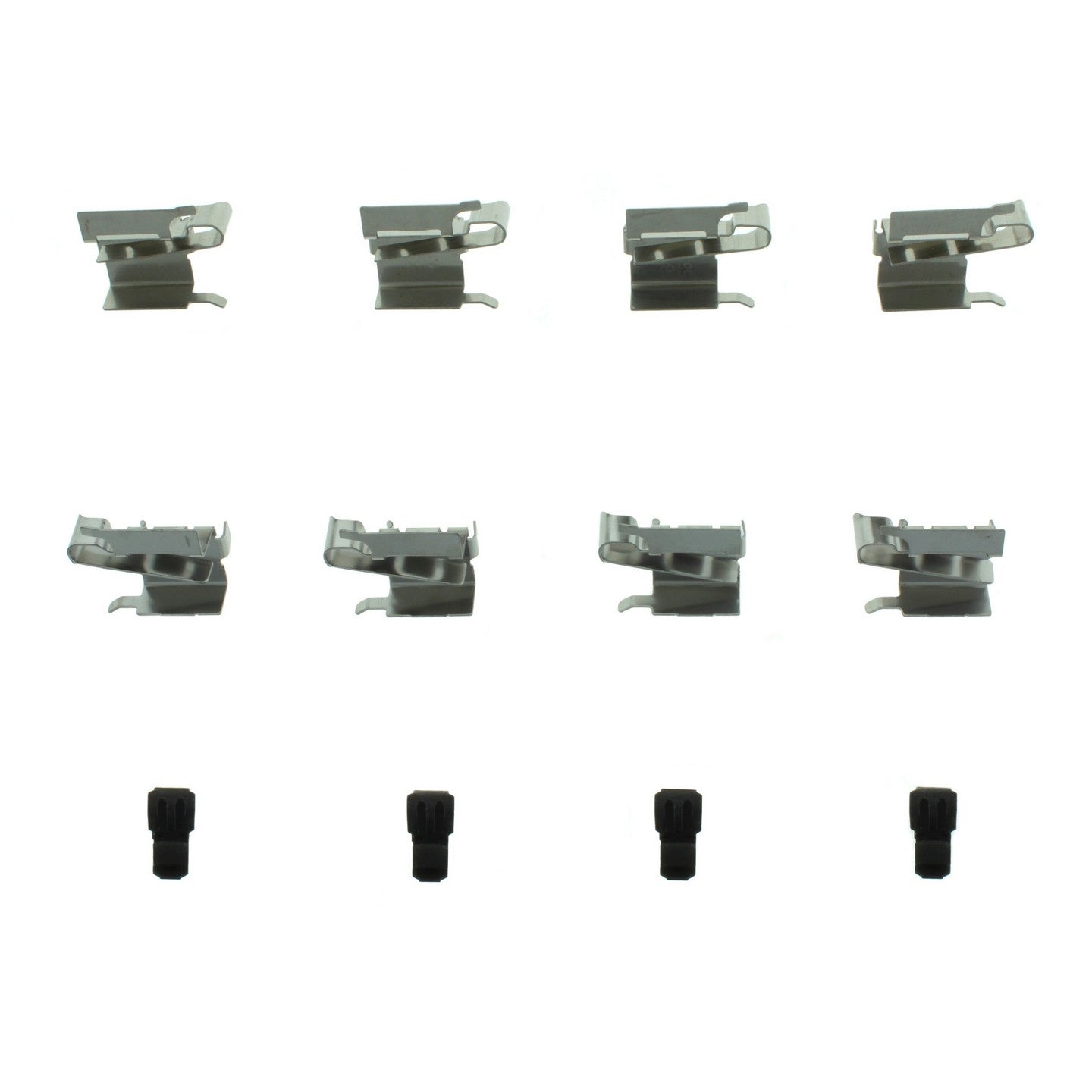 Top View of Front Disc Brake Hardware Kit CENTRIC 117.44029