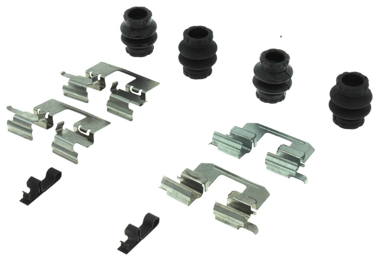 Front View of Rear Disc Brake Hardware Kit CENTRIC 117.44093