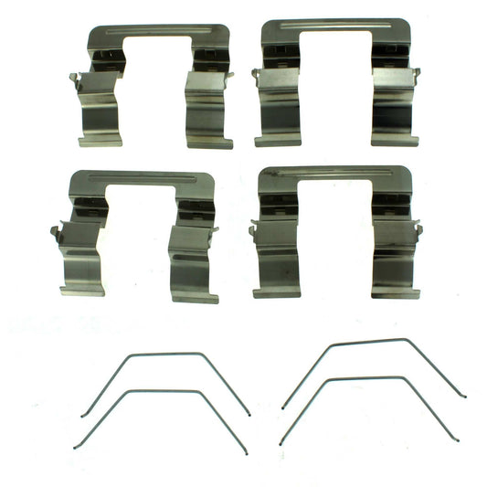 Top View of Front Disc Brake Hardware Kit CENTRIC 117.45038