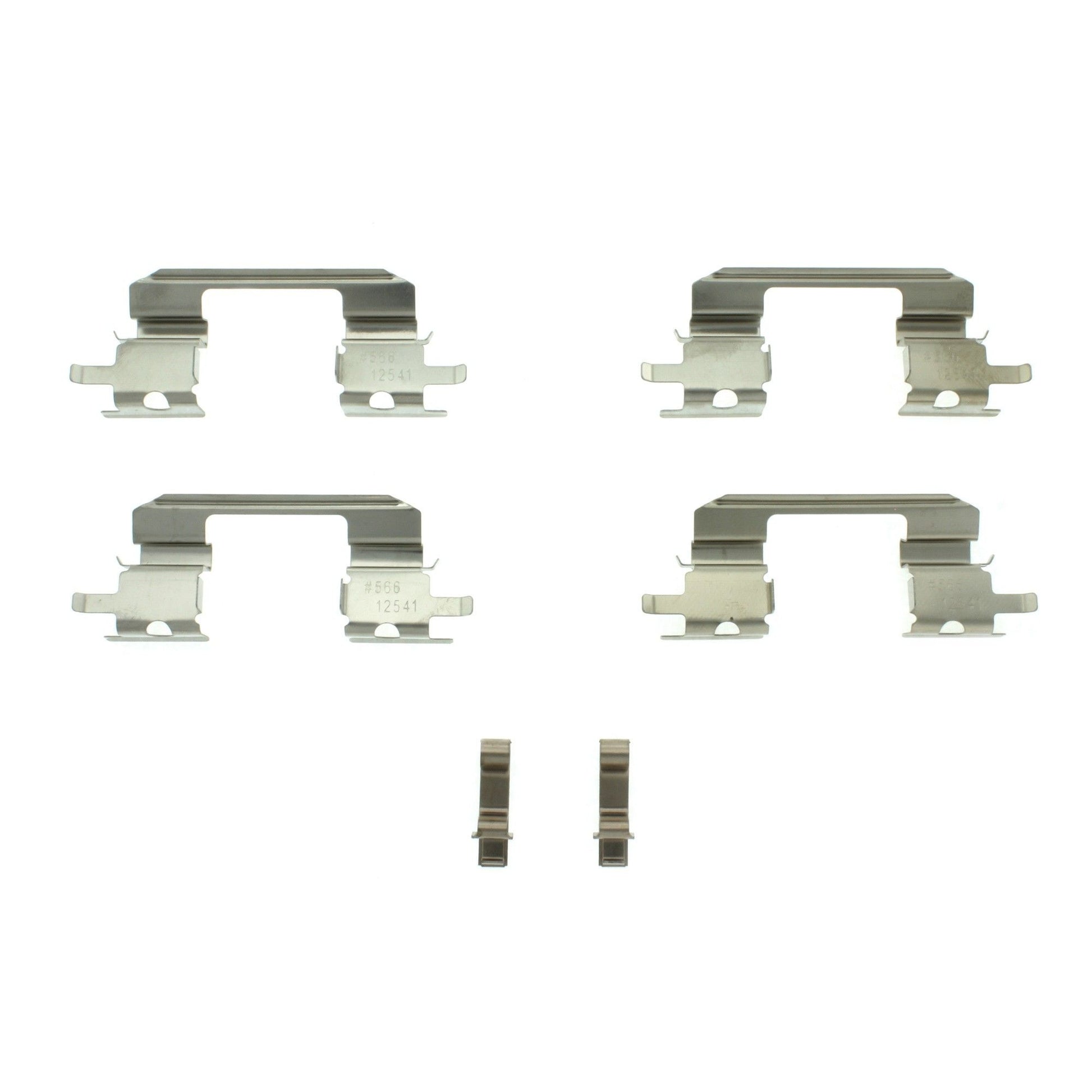 Top View of Front Disc Brake Hardware Kit CENTRIC 117.47010