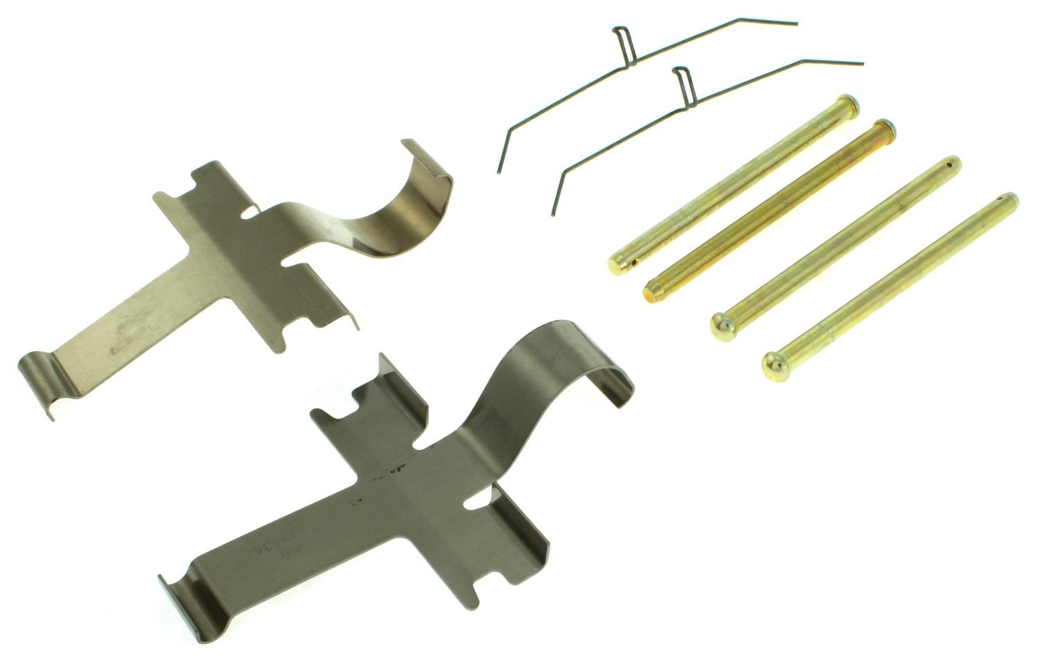 Angle View of Front Disc Brake Hardware Kit CENTRIC 117.47021