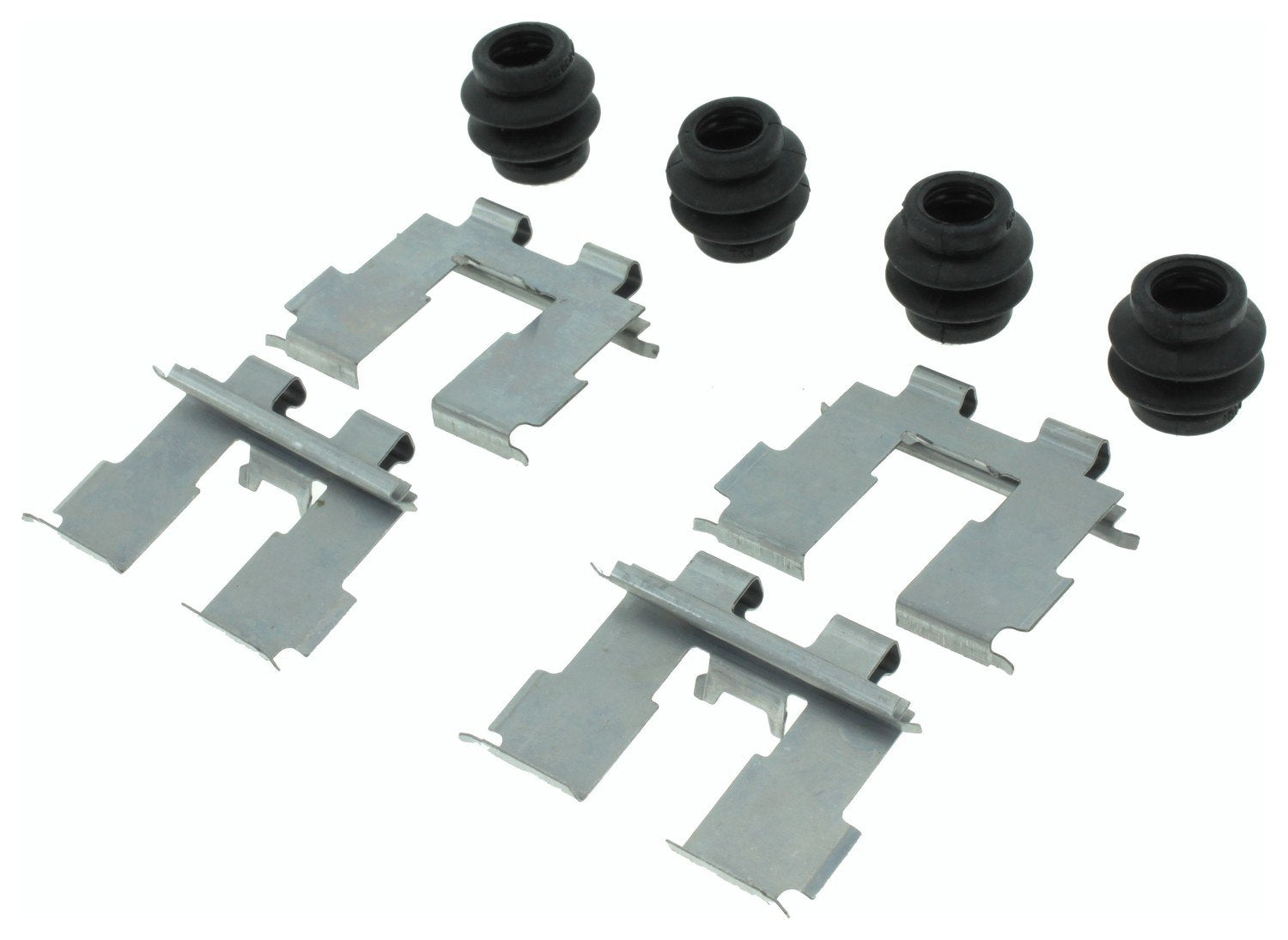 Front View of Rear Disc Brake Hardware Kit CENTRIC 117.51009