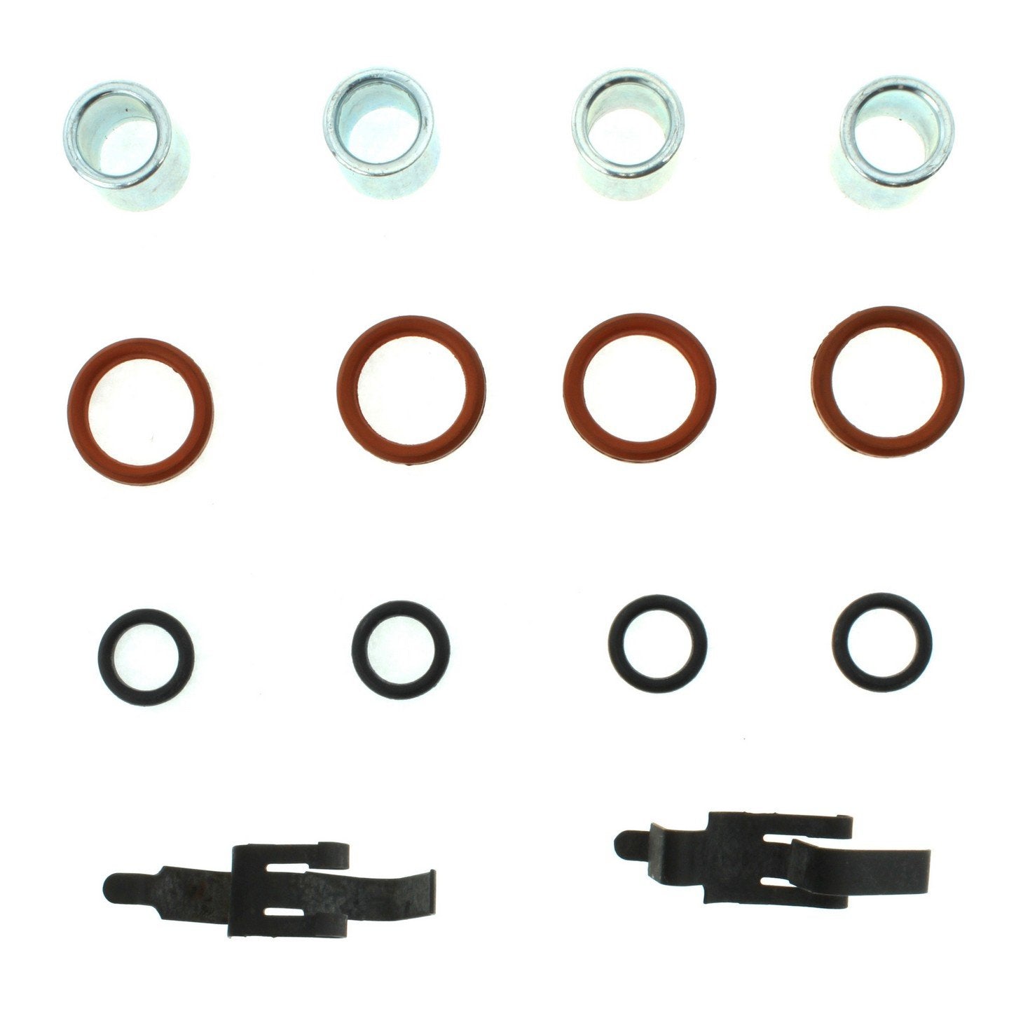 Top View of Front Disc Brake Hardware Kit CENTRIC 117.62014