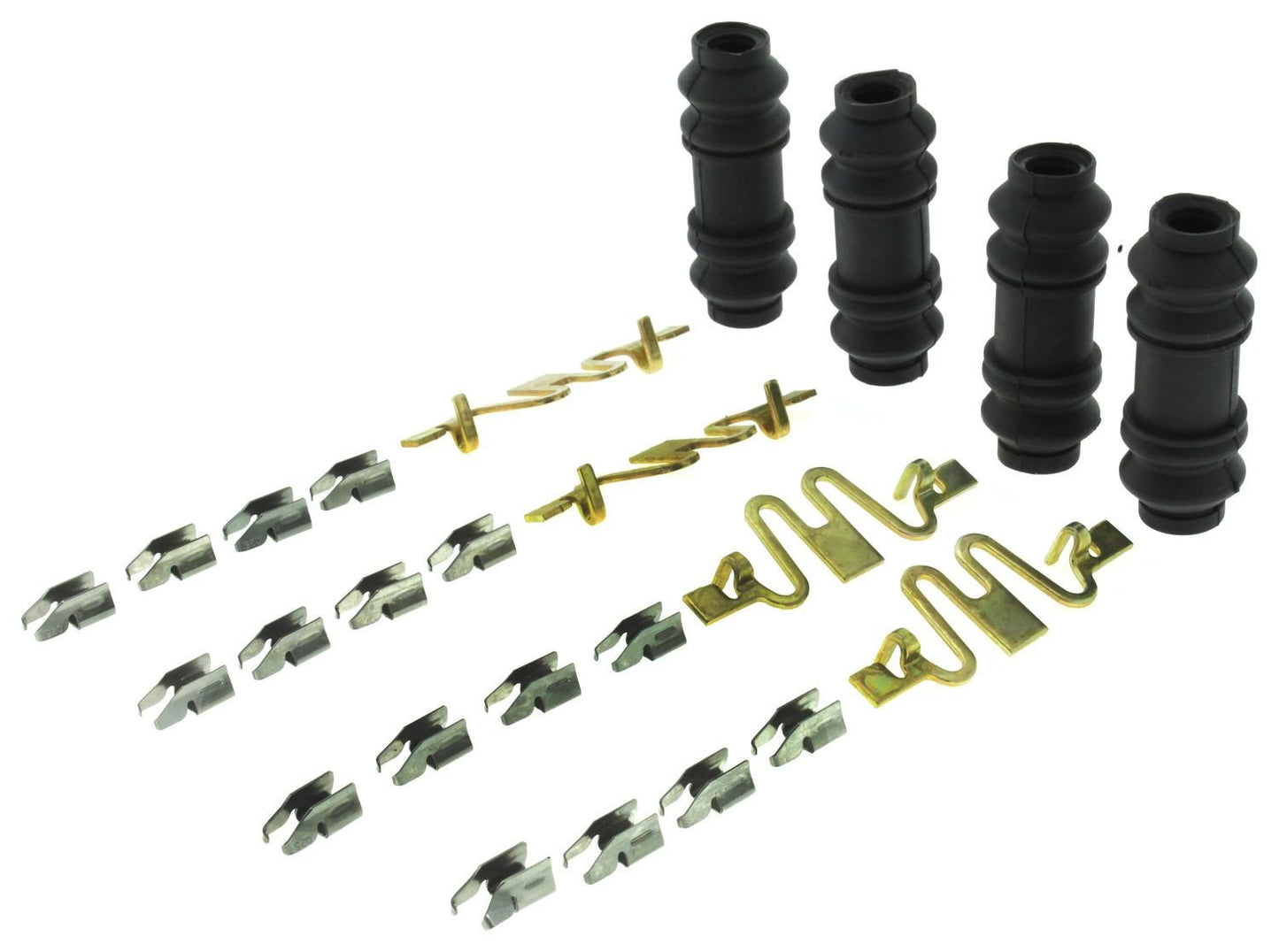 Front View of Rear Disc Brake Hardware Kit CENTRIC 117.63011