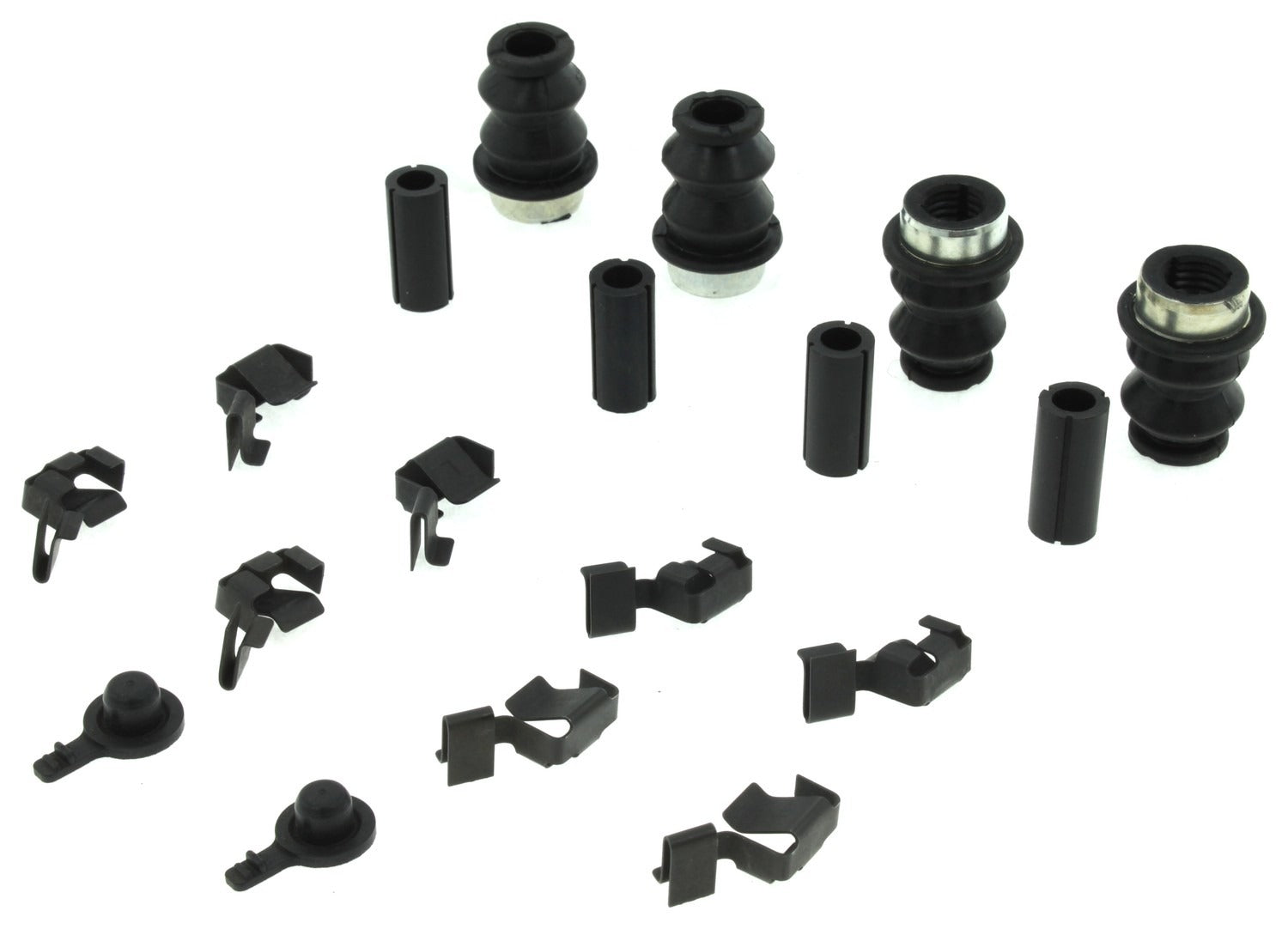 Front View of Front Disc Brake Hardware Kit CENTRIC 117.66011