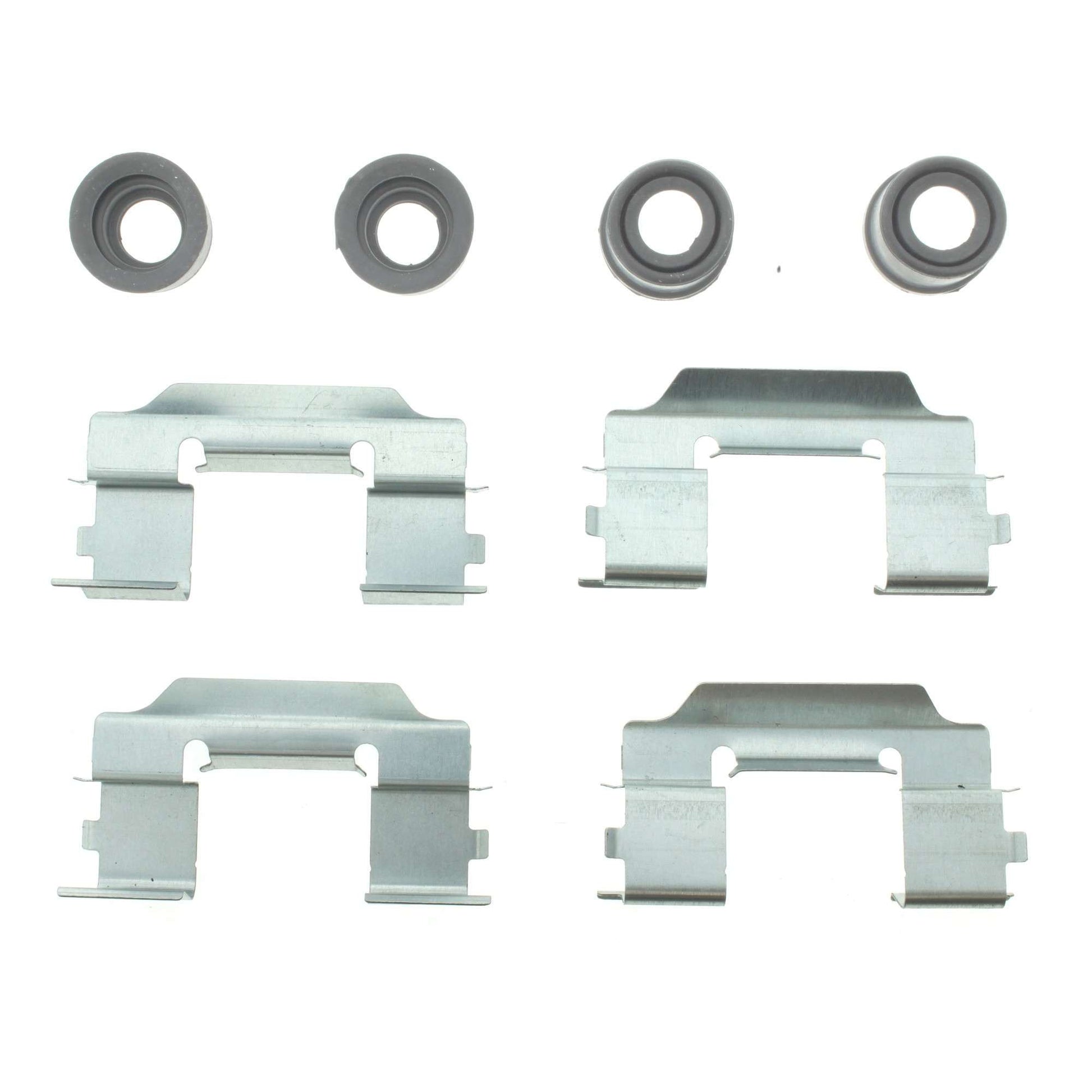 Top View of Rear Disc Brake Hardware Kit CENTRIC 117.66014