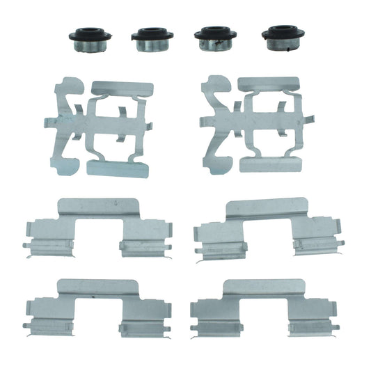 Top View of Rear Disc Brake Hardware Kit CENTRIC 117.66018