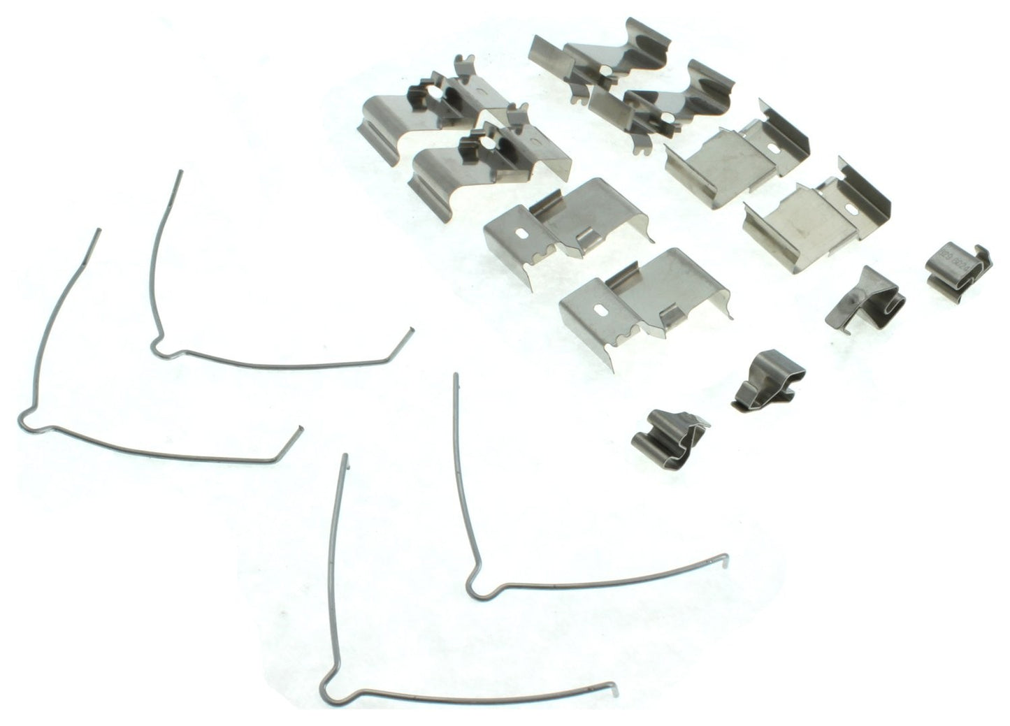 Angle View of Front Disc Brake Hardware Kit CENTRIC 117.91014