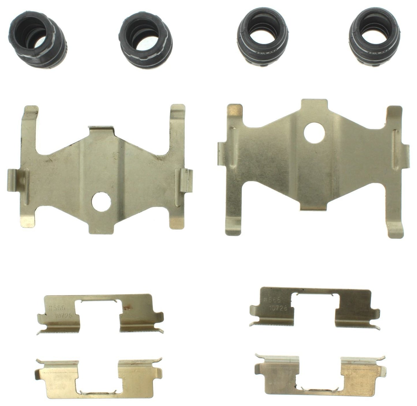 Side View of Rear Disc Brake Hardware Kit CENTRIC 117.91023