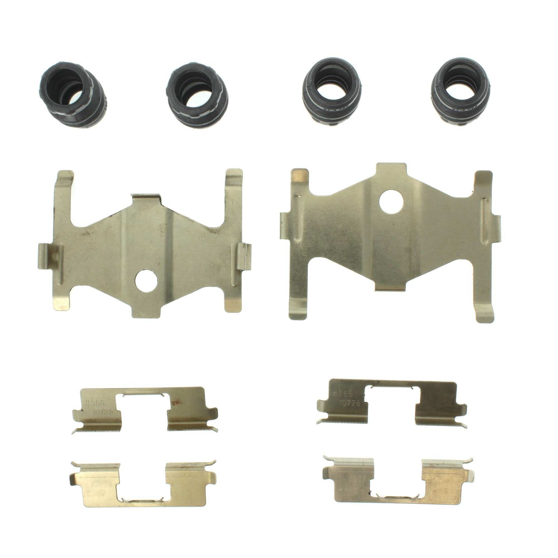 Top View of Rear Disc Brake Hardware Kit CENTRIC 117.91023